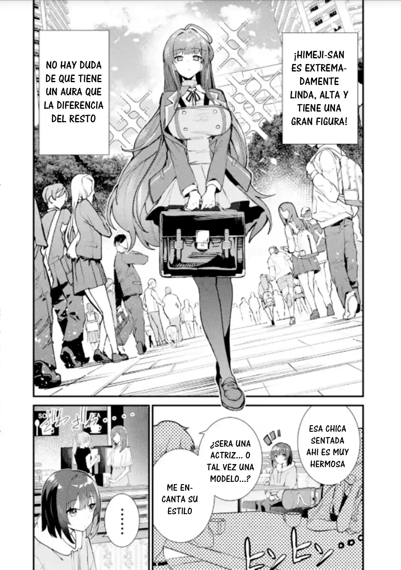 Urakata de sapōto shi teta geinō ikka o tsuihō sa reta boku wa, futsū no seishun o ōka shitai. Capitulo 4: Agradecimiento de una Hermosa y Misteriosa Chica página 6