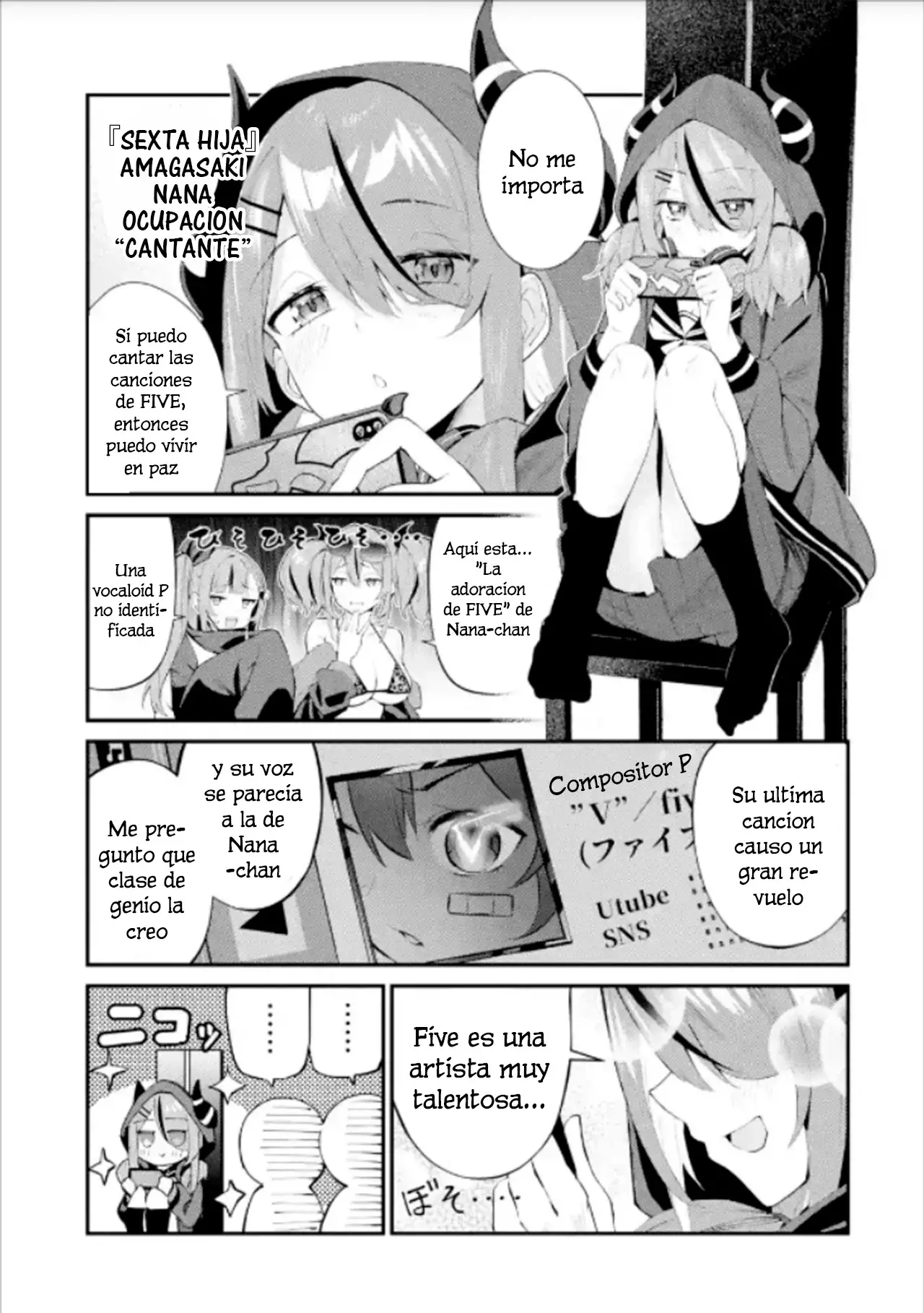 Urakata de sapōto shi teta geinō ikka o tsuihō sa reta boku wa, futsū no seishun o ōka shitai. Capitulo 5: Ex-Familia página 11