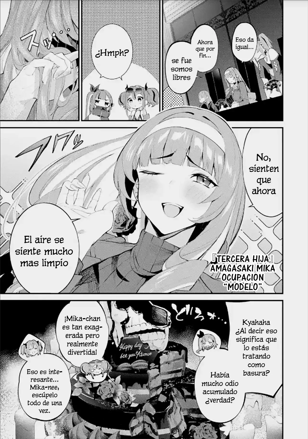 Urakata de sapōto shi teta geinō ikka o tsuihō sa reta boku wa, futsū no seishun o ōka shitai. Capitulo 5: Ex-Familia página 5