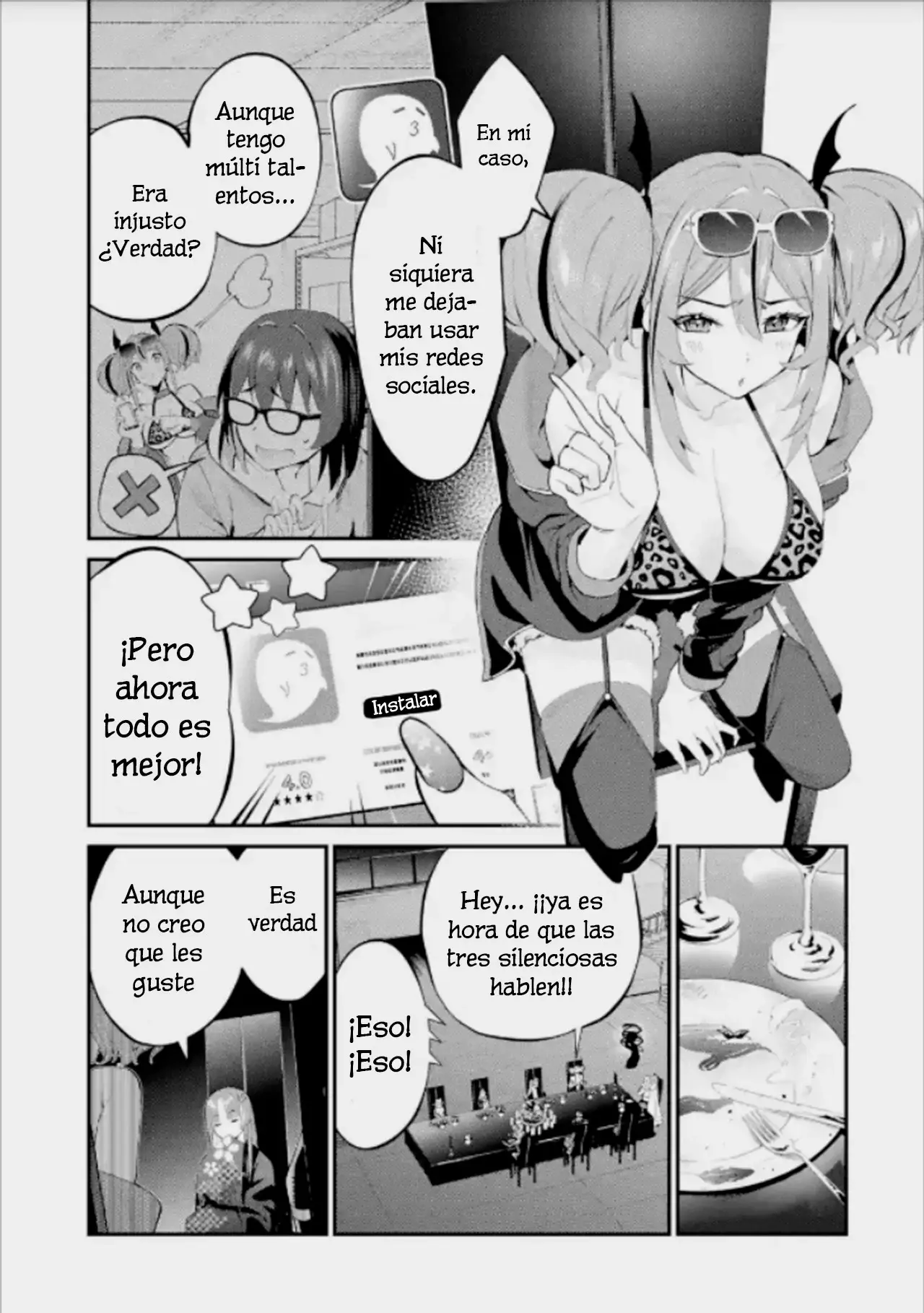 Urakata de sapōto shi teta geinō ikka o tsuihō sa reta boku wa, futsū no seishun o ōka shitai. Capitulo 5: Ex-Familia página 9