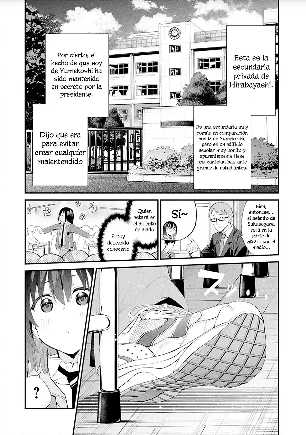 Urakata de sapōto shi teta geinō ikka o tsuihō sa reta boku wa, futsū no seishun o ōka shitai. Capitulo 6: Reunión página 12