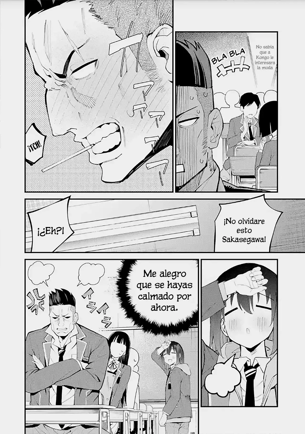 Urakata de sapōto shi teta geinō ikka o tsuihō sa reta boku wa, futsū no seishun o ōka shitai. Capitulo 6: Reunión página 20