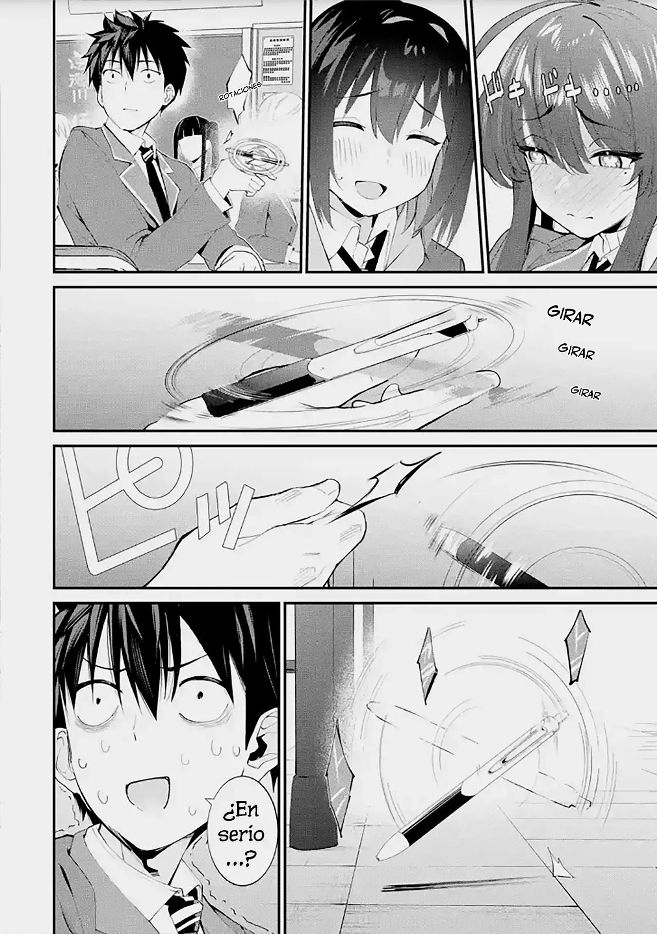 Urakata de sapōto shi teta geinō ikka o tsuihō sa reta boku wa, futsū no seishun o ōka shitai. Capitulo 6: Reunión página 24