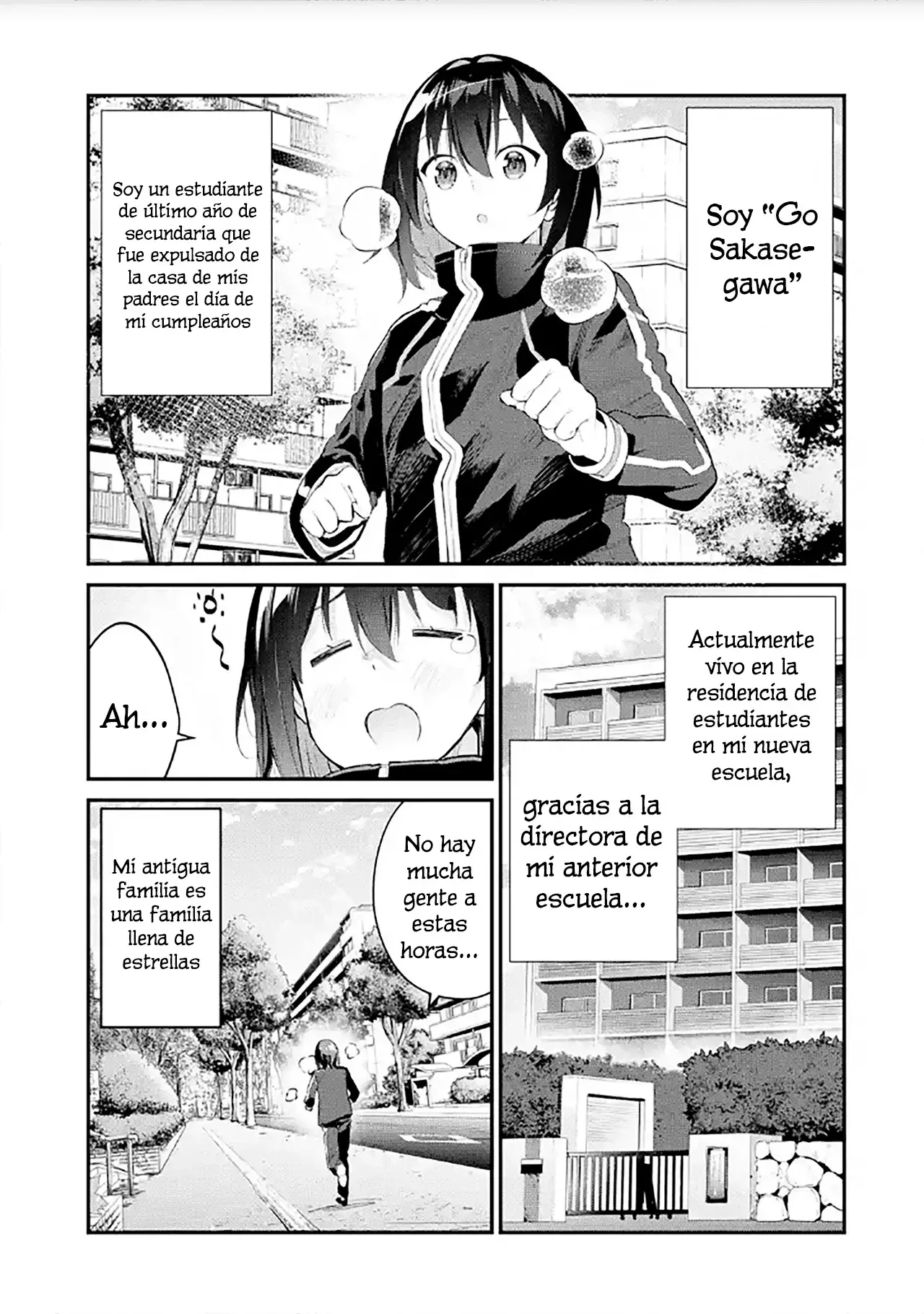 Urakata de sapōto shi teta geinō ikka o tsuihō sa reta boku wa, futsū no seishun o ōka shitai. Capitulo 6: Reunión página 5