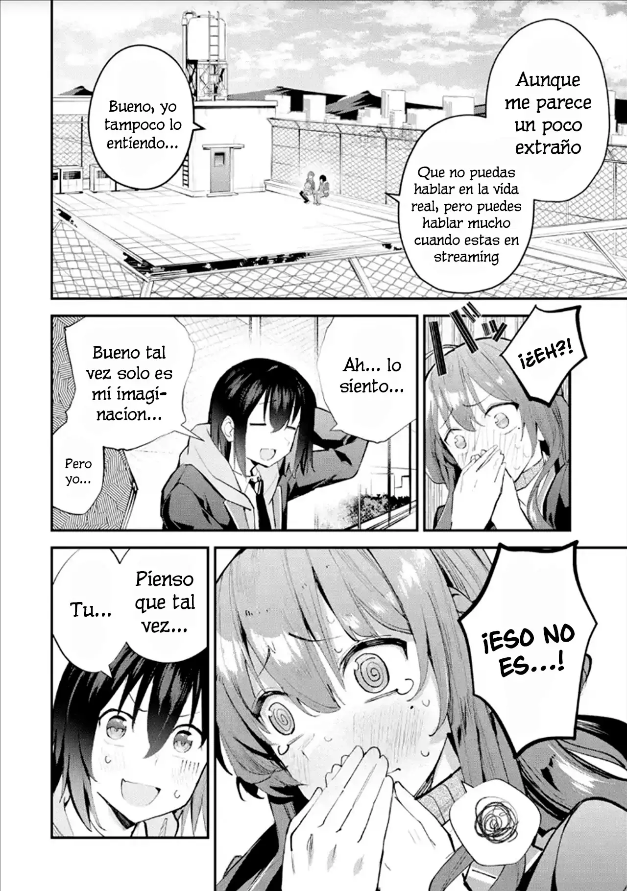 Urakata de sapōto shi teta geinō ikka o tsuihō sa reta boku wa, futsū no seishun o ōka shitai. Capitulo 7: El secreto de Himeji página 14