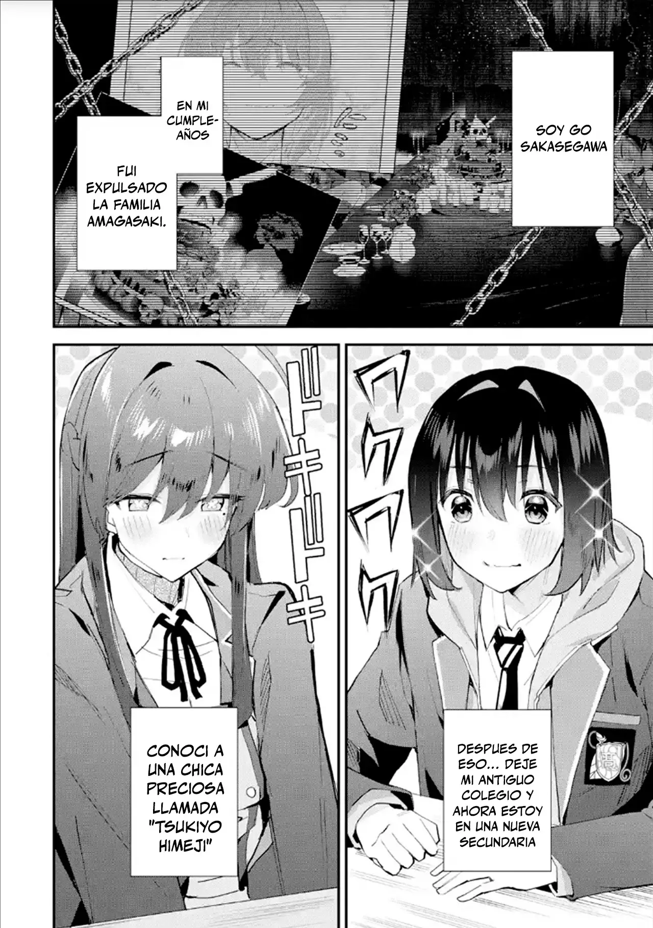Urakata de sapōto shi teta geinō ikka o tsuihō sa reta boku wa, futsū no seishun o ōka shitai. Capitulo 7: El secreto de Himeji página 4