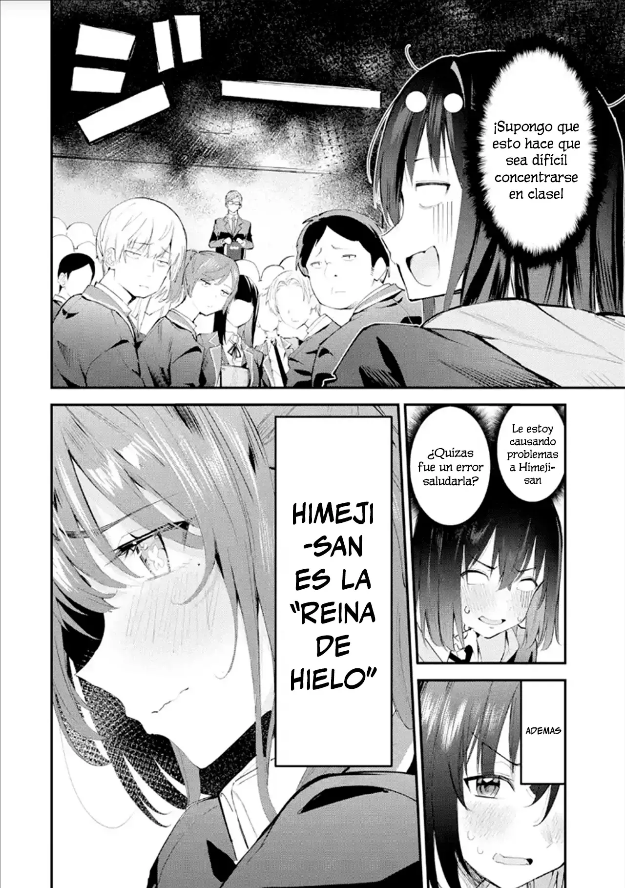 Urakata de sapōto shi teta geinō ikka o tsuihō sa reta boku wa, futsū no seishun o ōka shitai. Capitulo 7: El secreto de Himeji página 6