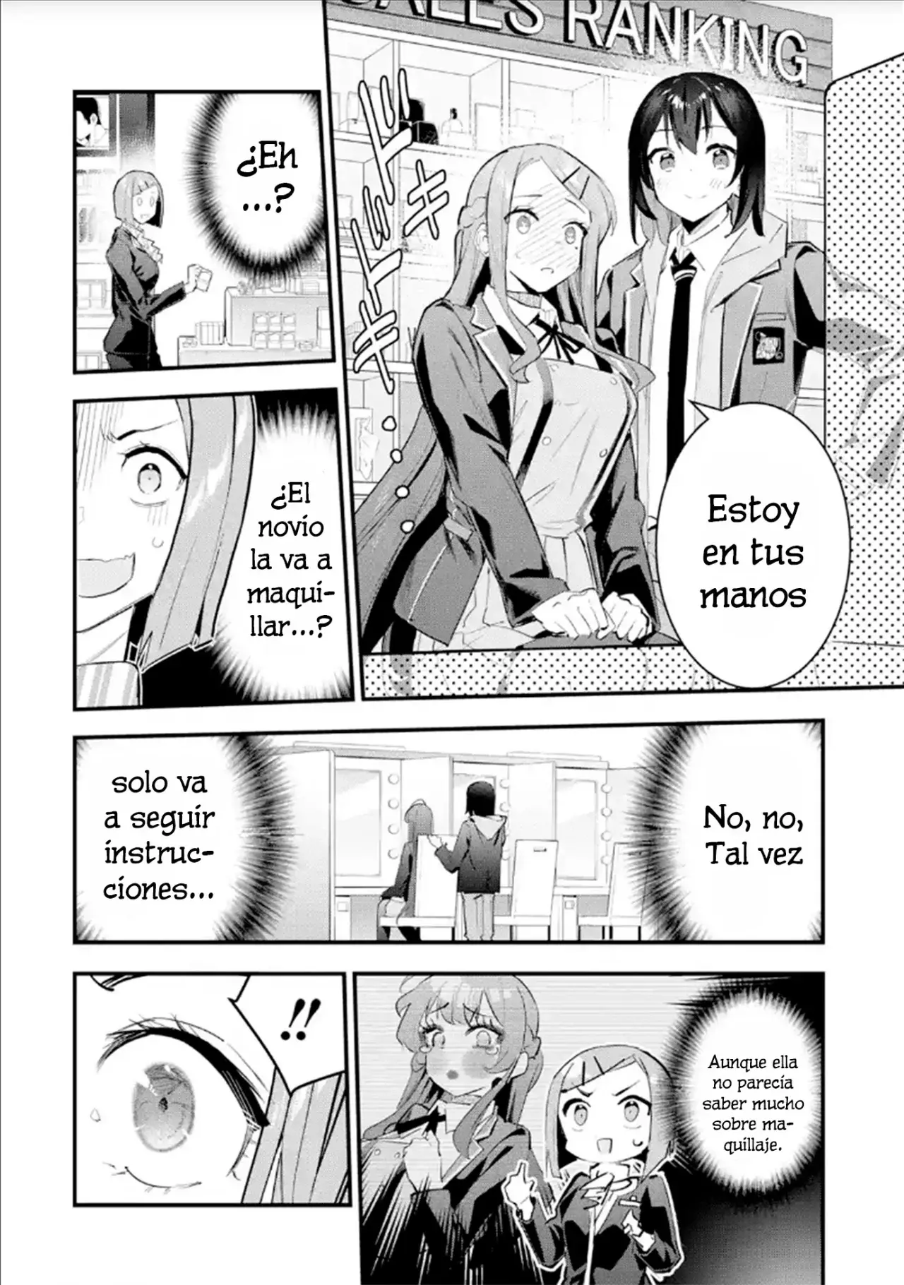 Urakata de sapōto shi teta geinō ikka o tsuihō sa reta boku wa, futsū no seishun o ōka shitai. Capitulo 8: ¡Hagamos algo lindo! página 10