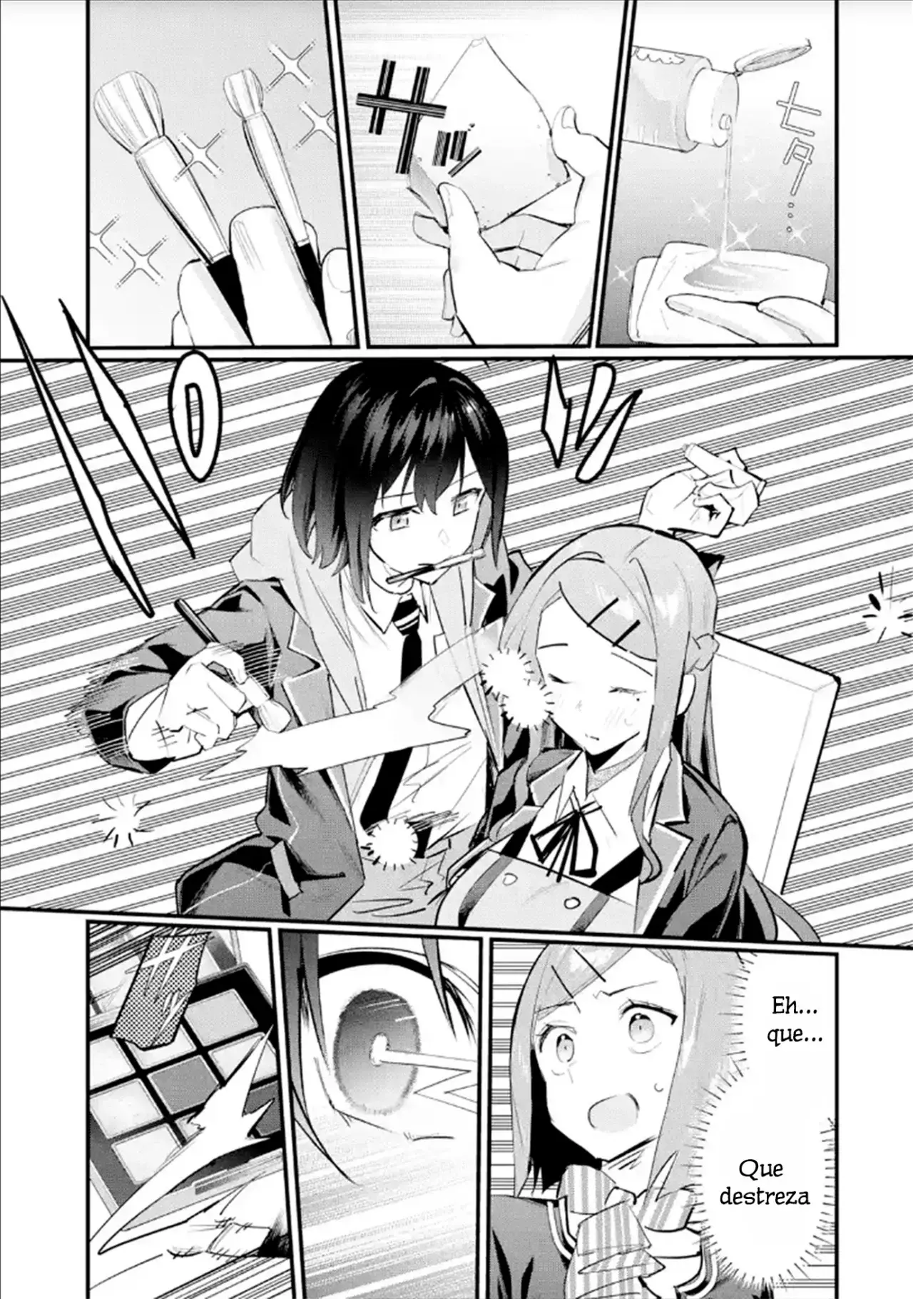 Urakata de sapōto shi teta geinō ikka o tsuihō sa reta boku wa, futsū no seishun o ōka shitai. Capitulo 8: ¡Hagamos algo lindo! página 11