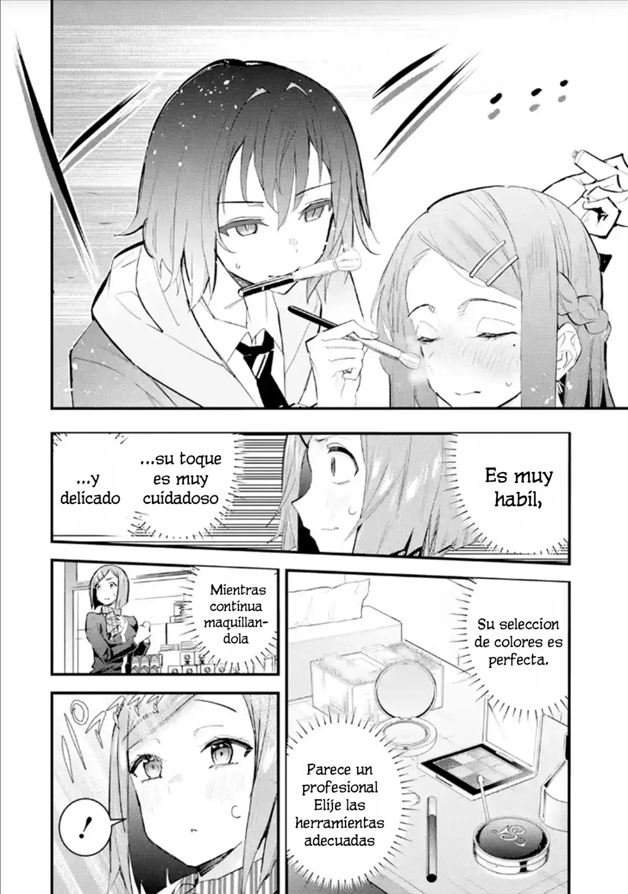 Urakata de sapōto shi teta geinō ikka o tsuihō sa reta boku wa, futsū no seishun o ōka shitai. Capitulo 8: ¡Hagamos algo lindo! página 12