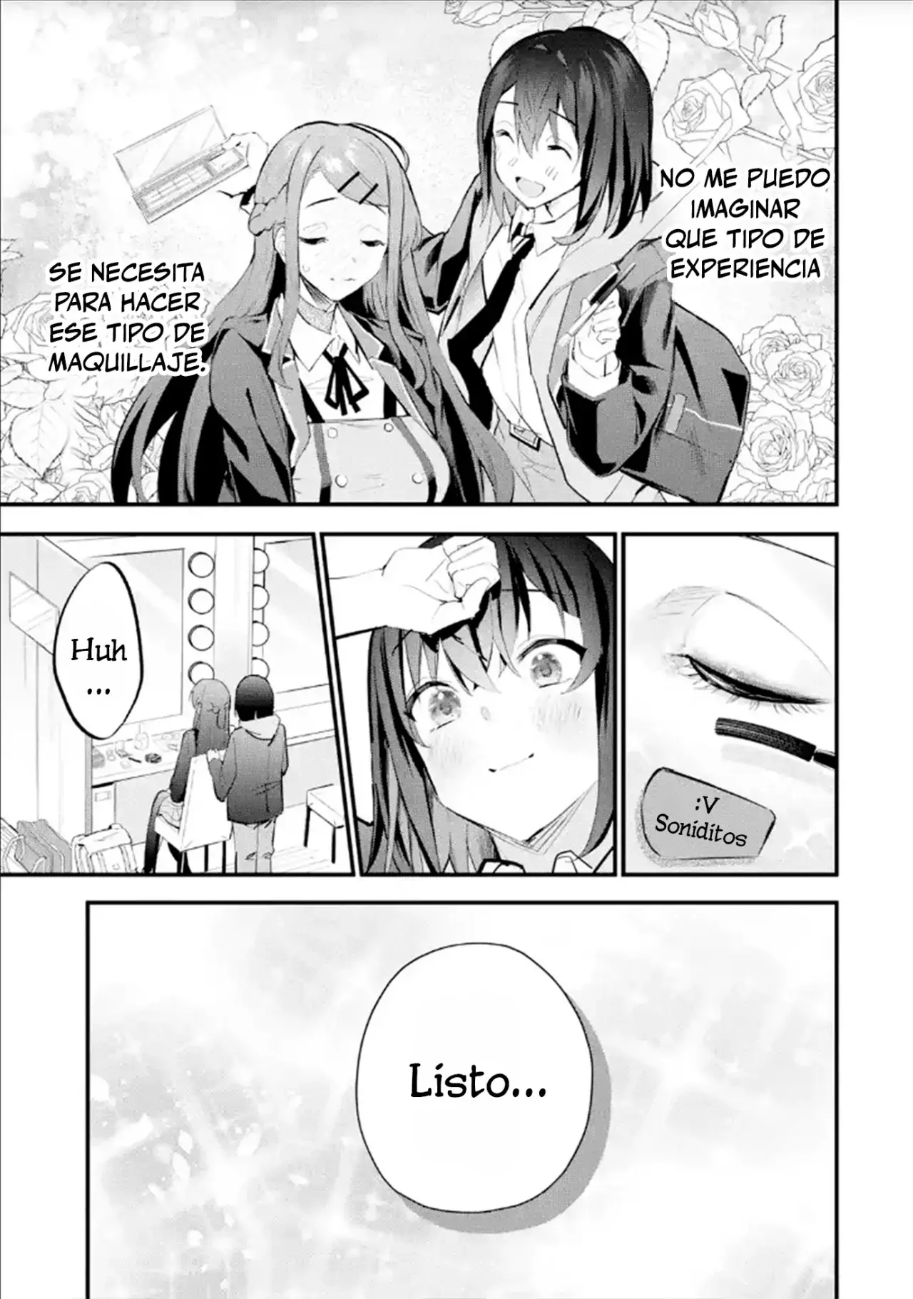 Urakata de sapōto shi teta geinō ikka o tsuihō sa reta boku wa, futsū no seishun o ōka shitai. Capitulo 8: ¡Hagamos algo lindo! página 15
