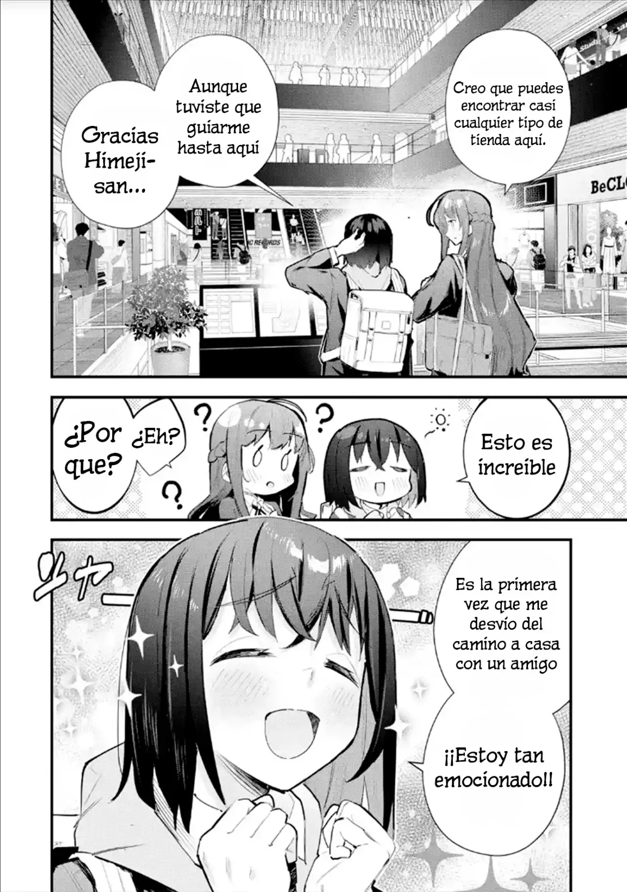 Urakata de sapōto shi teta geinō ikka o tsuihō sa reta boku wa, futsū no seishun o ōka shitai. Capitulo 8: ¡Hagamos algo lindo! página 4