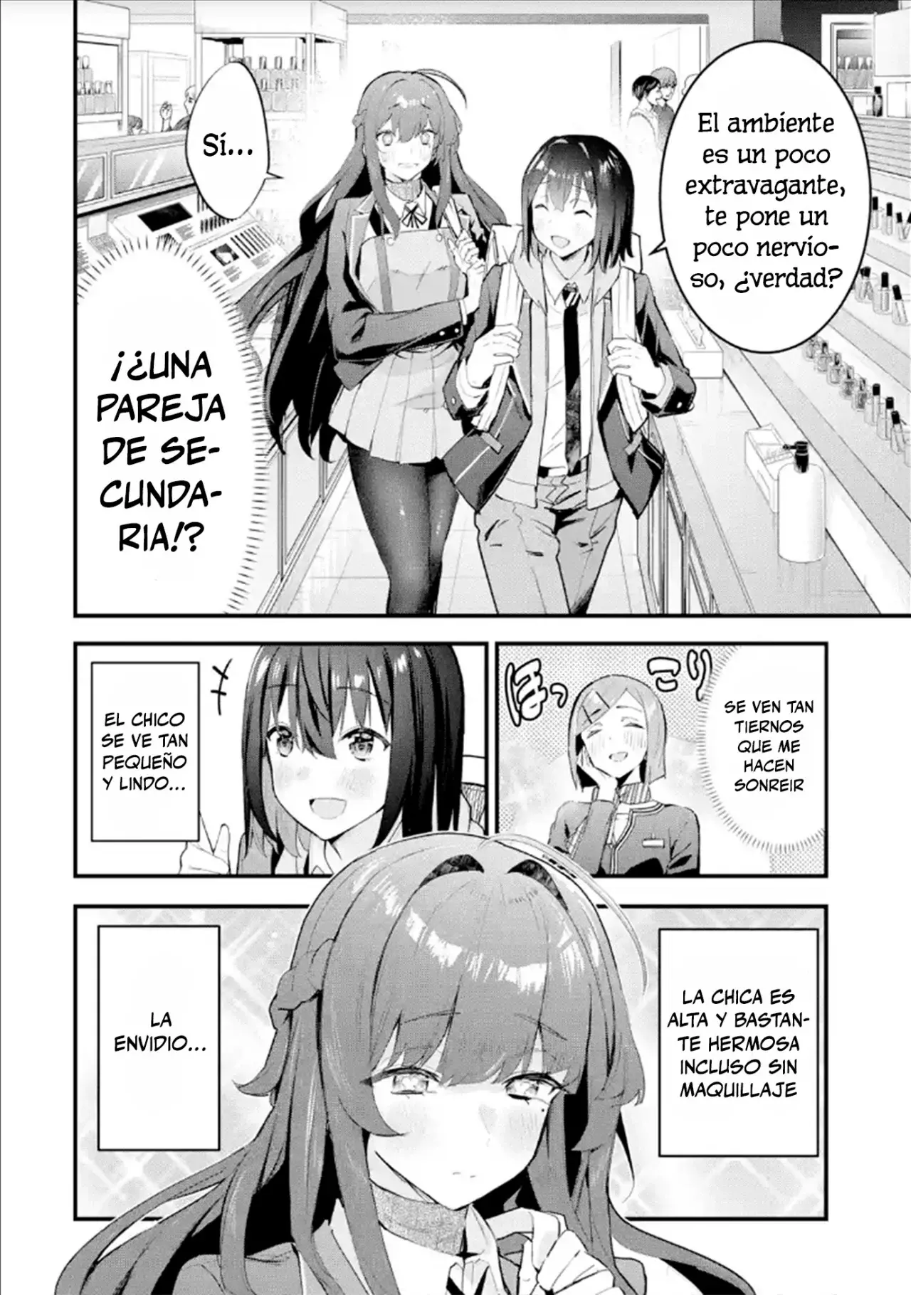 Urakata de sapōto shi teta geinō ikka o tsuihō sa reta boku wa, futsū no seishun o ōka shitai. Capitulo 8: ¡Hagamos algo lindo! página 8