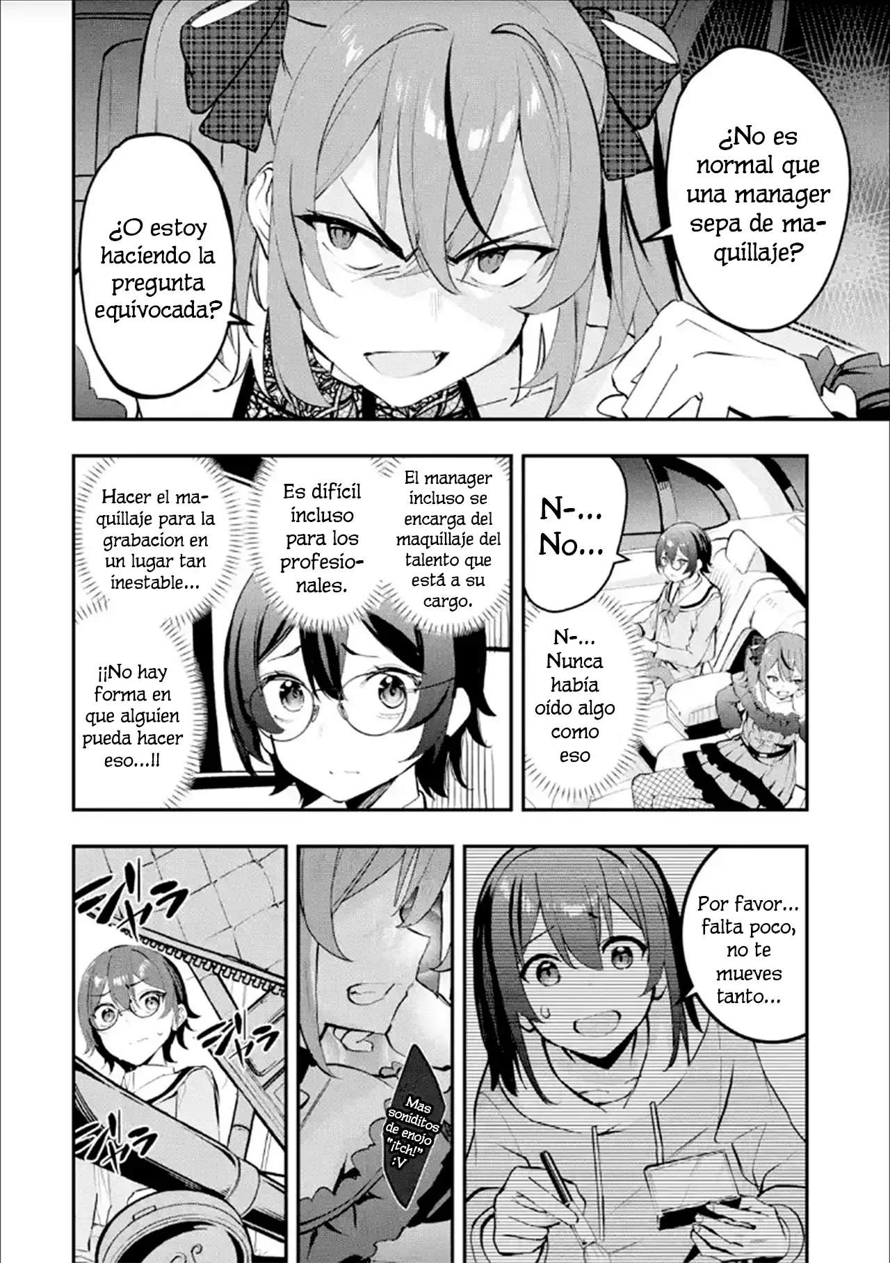 Urakata de sapōto shi teta geinō ikka o tsuihō sa reta boku wa, futsū no seishun o ōka shitai. Capitulo 9: EL caso de Mutsuki página 10