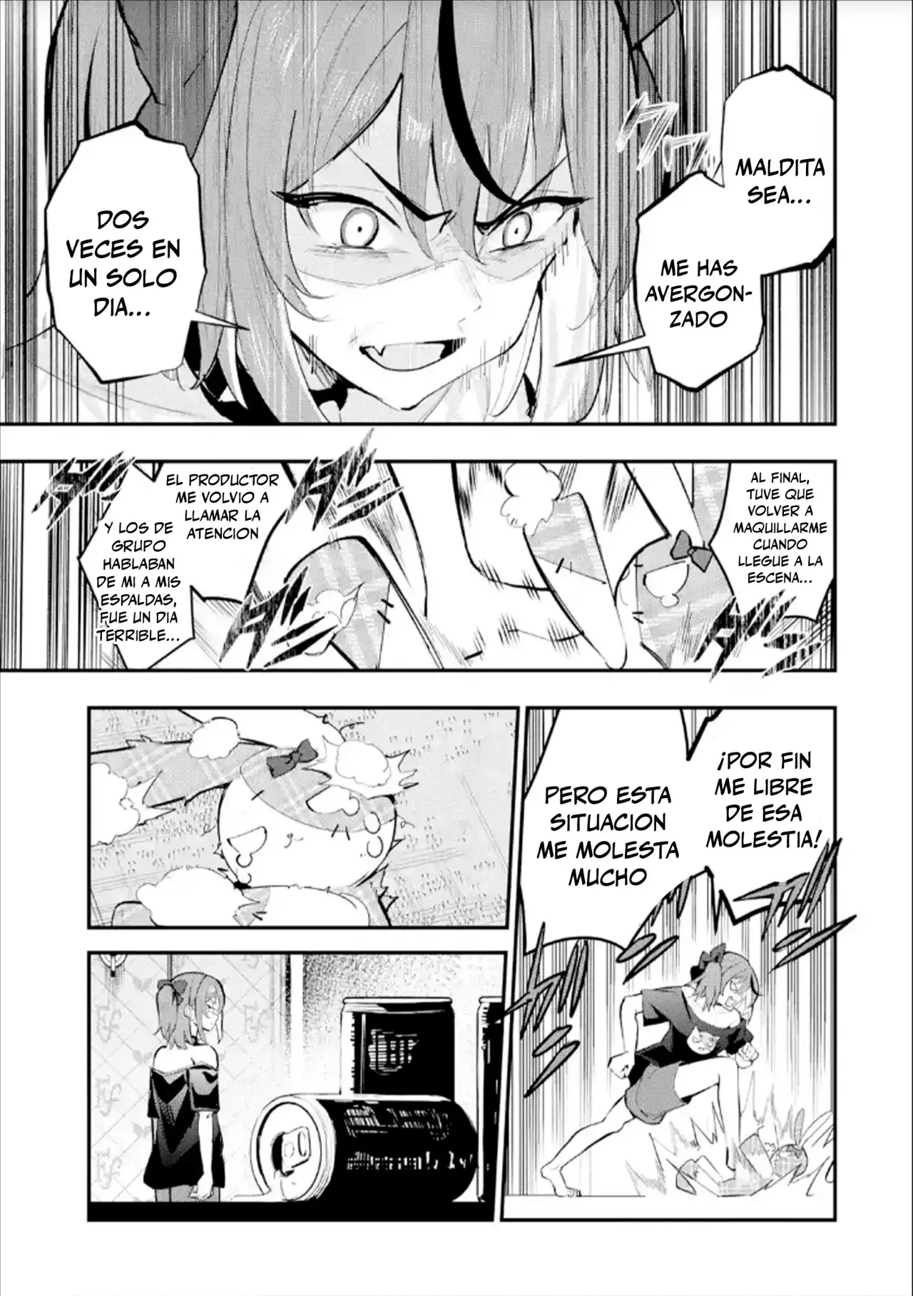Urakata de sapōto shi teta geinō ikka o tsuihō sa reta boku wa, futsū no seishun o ōka shitai. Capitulo 9: EL caso de Mutsuki página 13