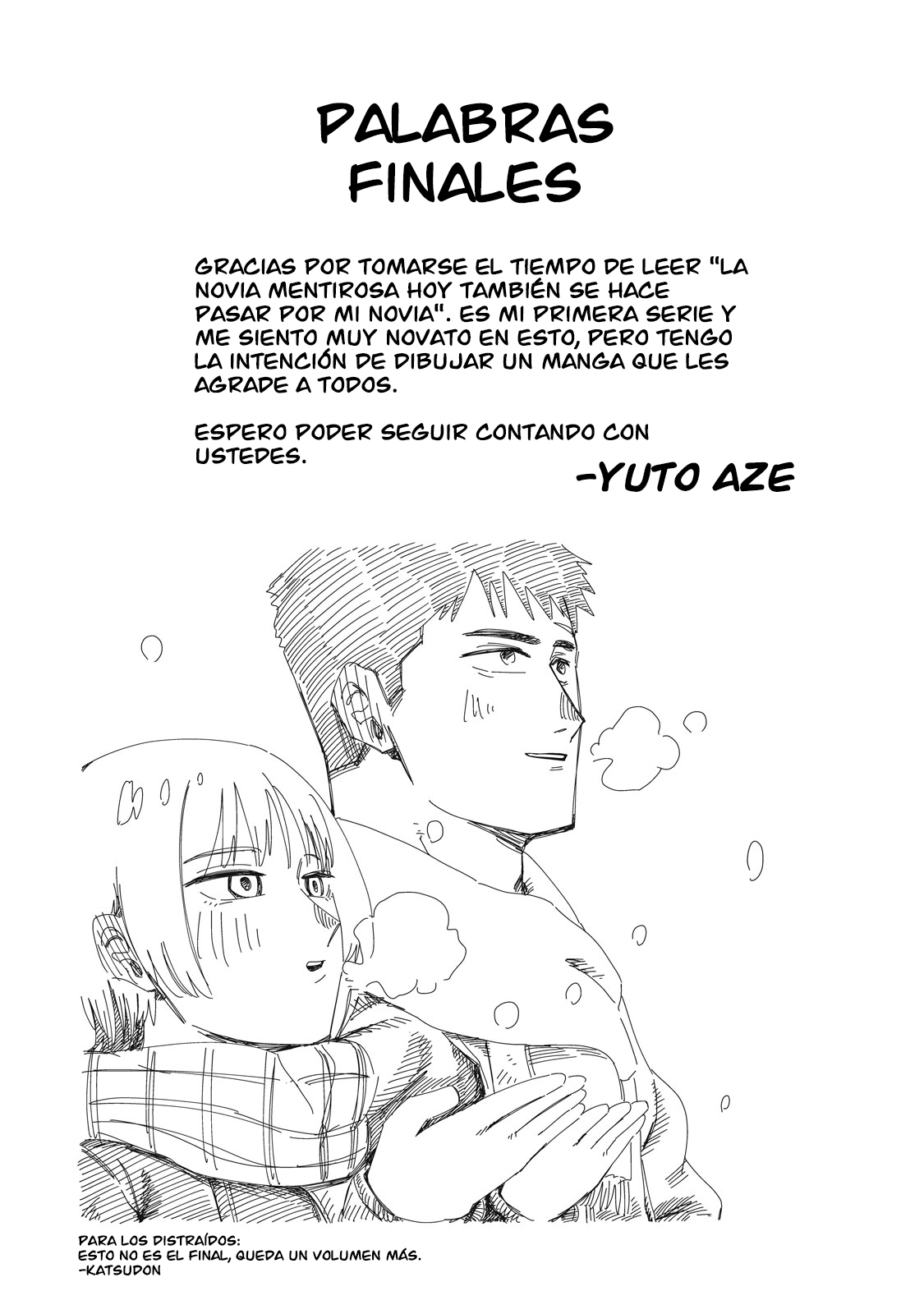 Mi novia mentirosa, hoy también finge ser mi novia Capitulo 14.5 página 12