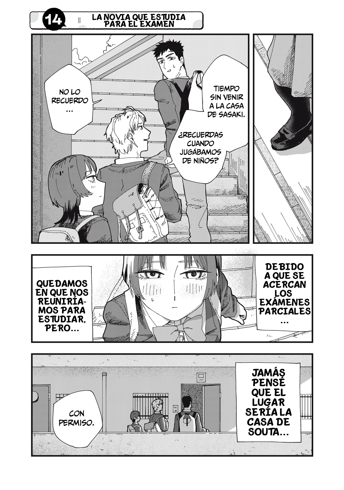Mi novia mentirosa, hoy también finge ser mi novia Capitulo 14 página 2