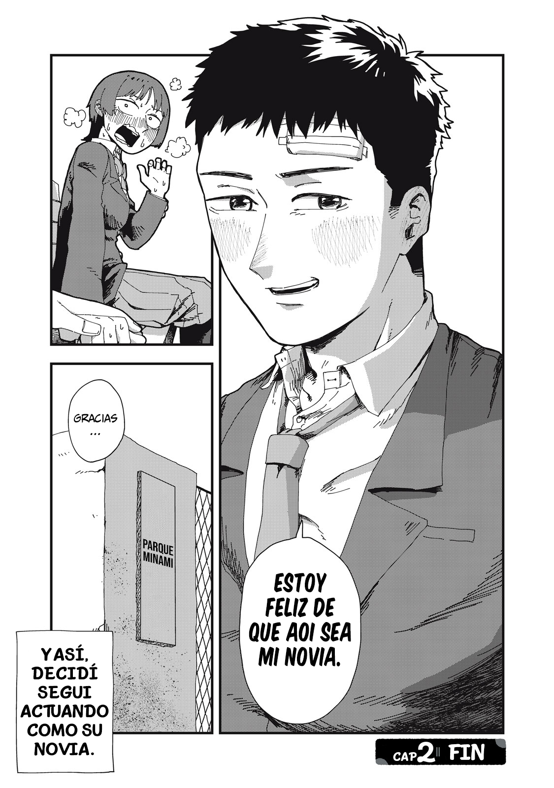 Mi novia mentirosa, hoy también finge ser mi novia Capitulo 2 página 19