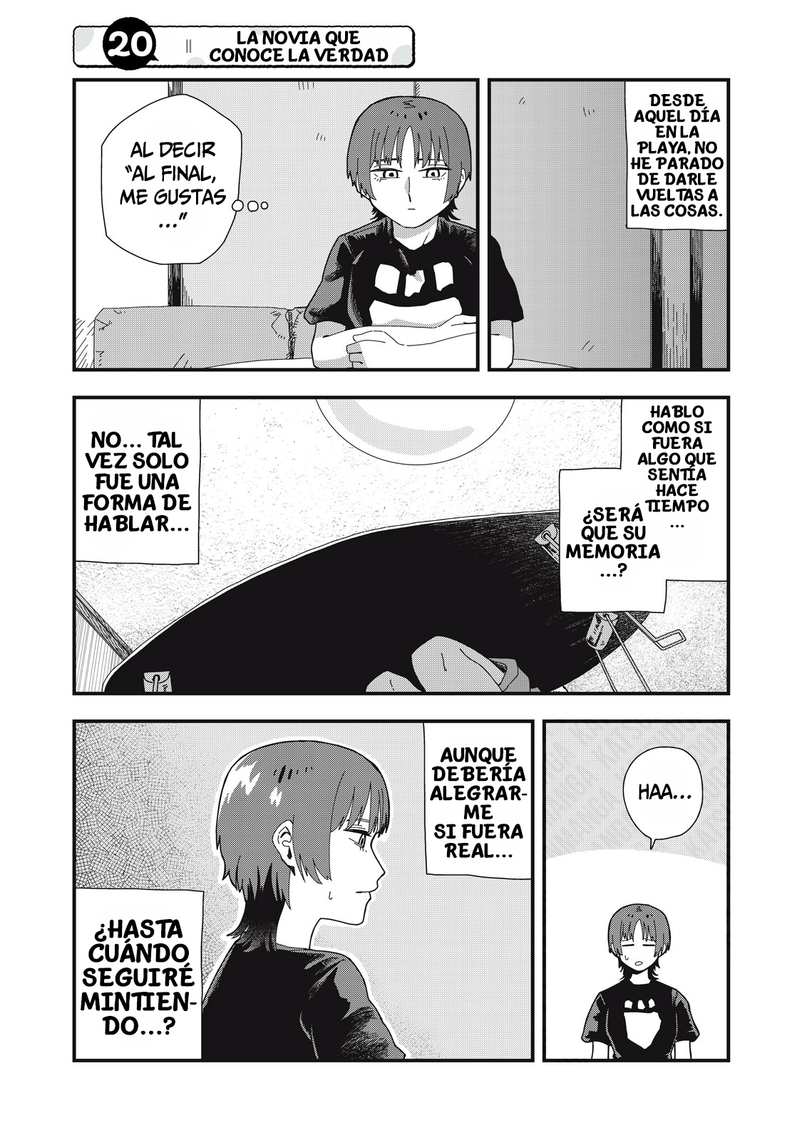 Mi novia mentirosa, hoy también finge ser mi novia Capitulo 20 página 2