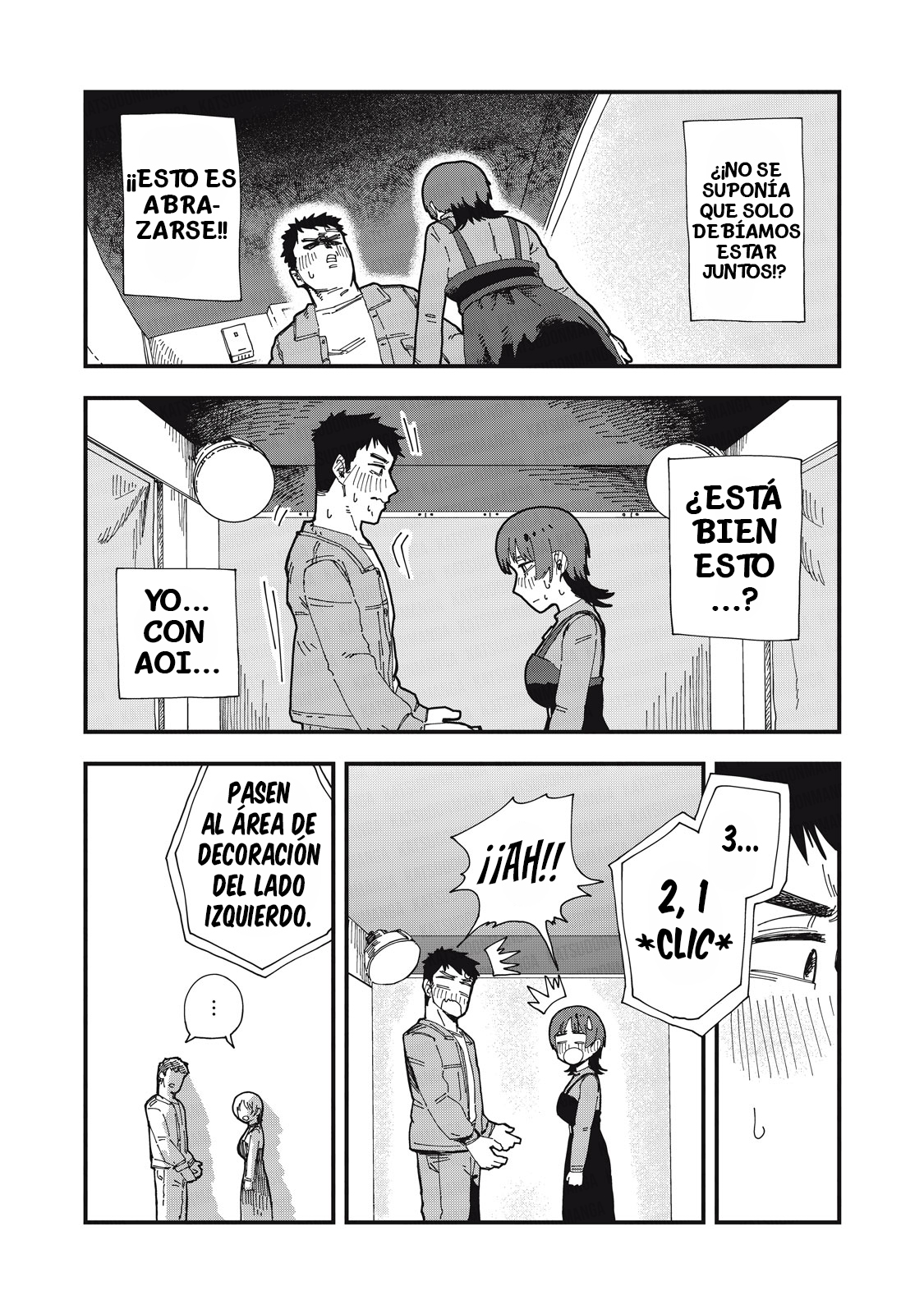 Mi novia mentirosa, hoy también finge ser mi novia Capitulo 7 página 14