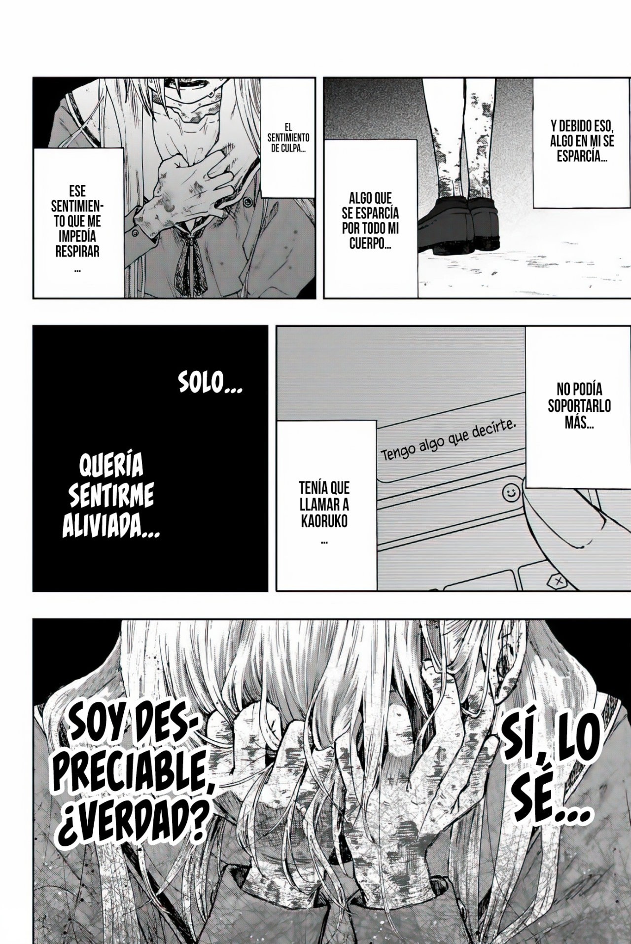 Kaoru Hana Wa Rin To Saku Capitulo 10: Me Odio. página 17