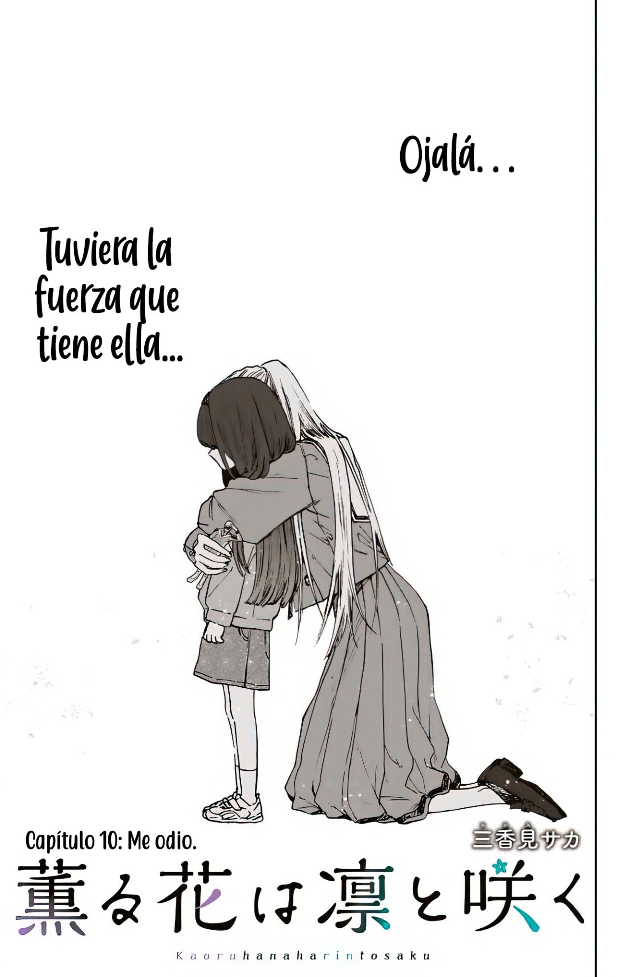 Kaoru Hana Wa Rin To Saku Capitulo 10: Me Odio. página 6