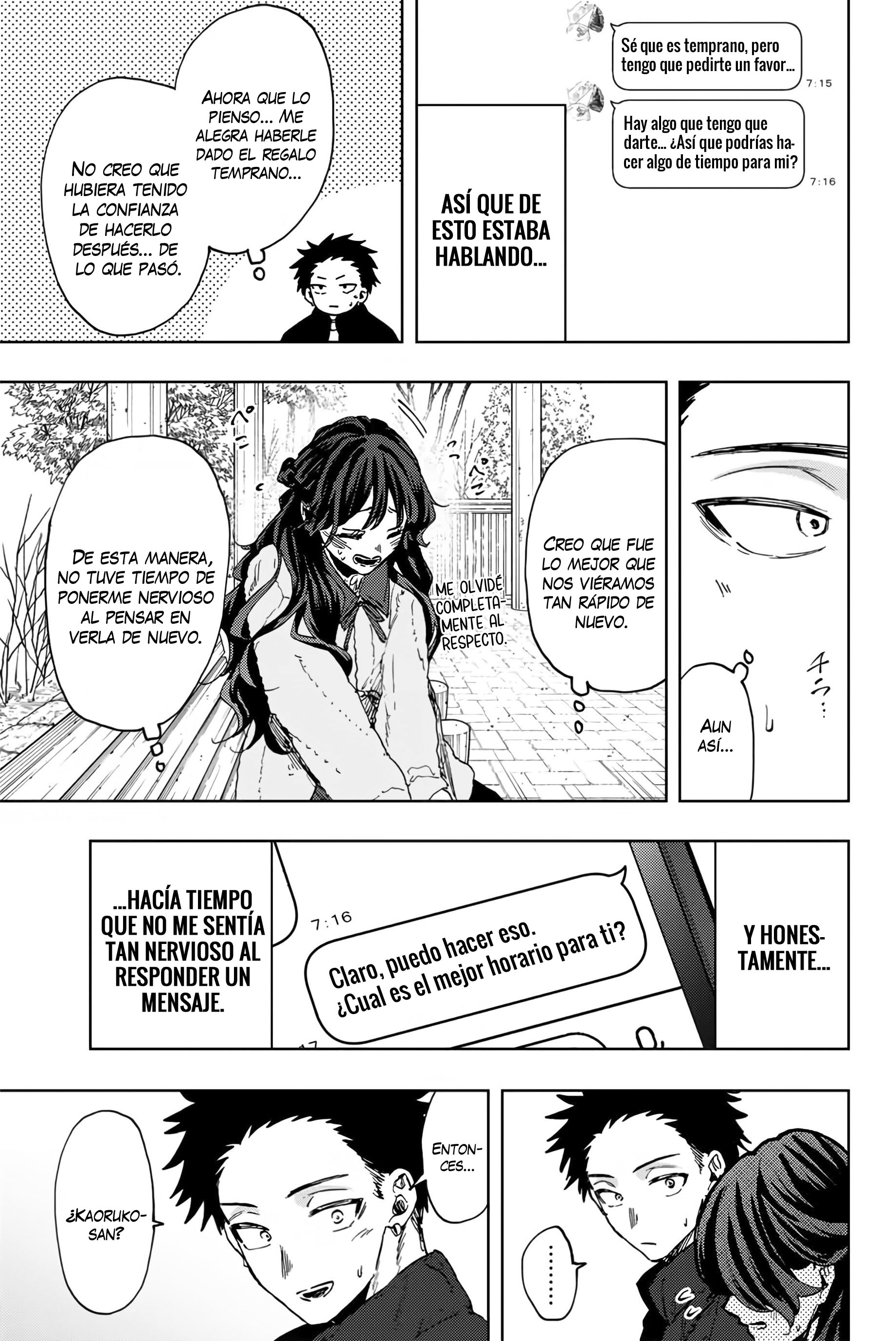 Kaoru Hana Wa Rin To Saku Capitulo 101 página 12