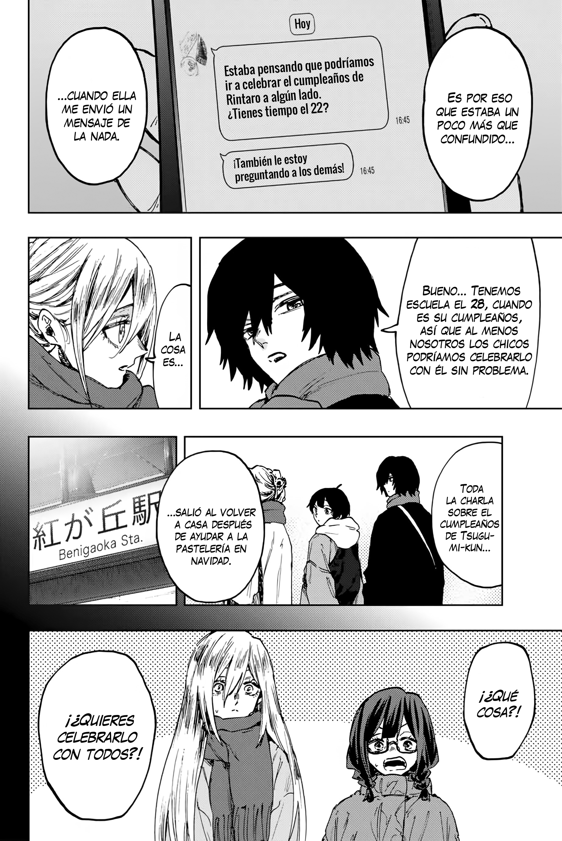 Kaoru Hana Wa Rin To Saku Capitulo 105 página 17