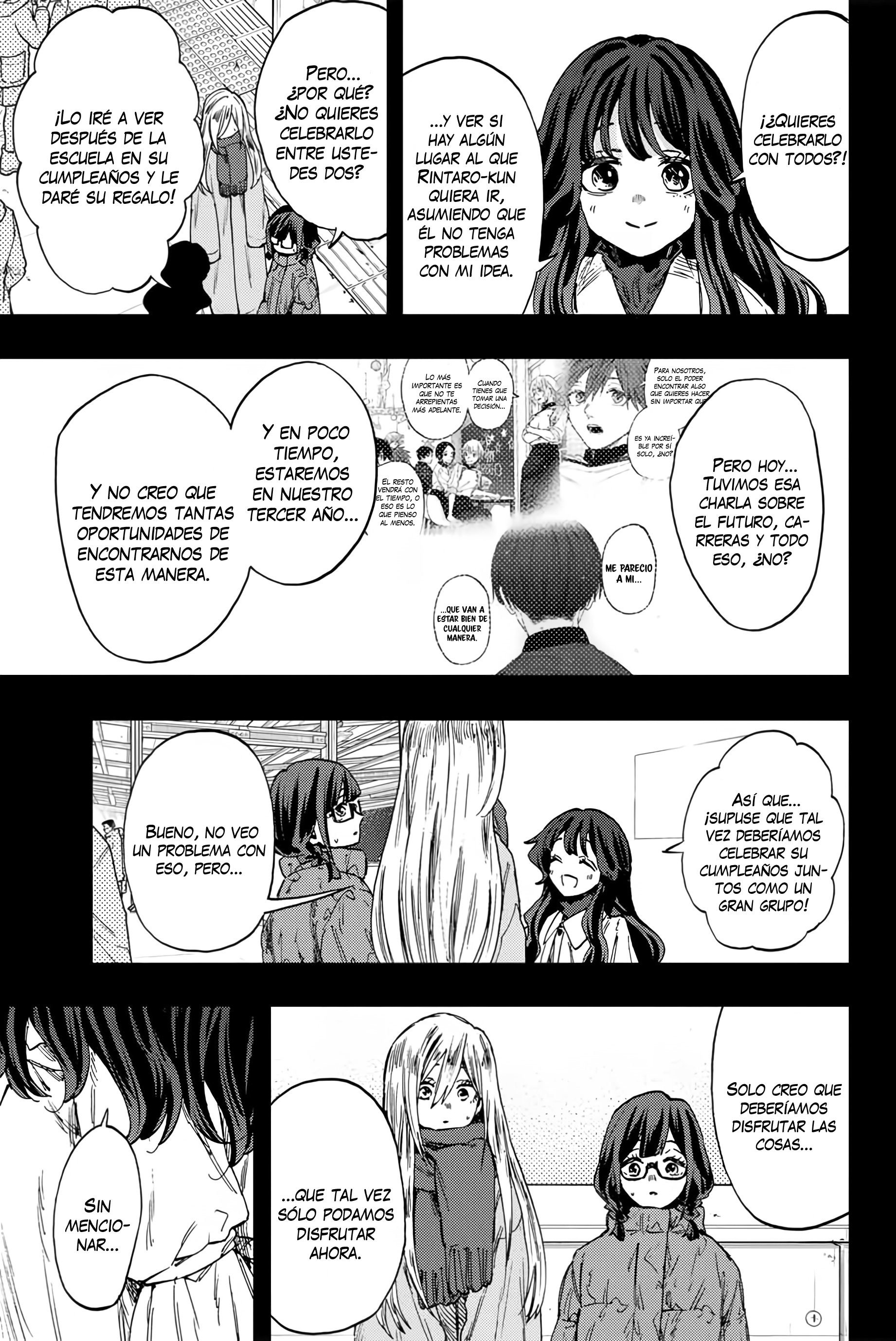 Kaoru Hana Wa Rin To Saku Capitulo 105 página 18