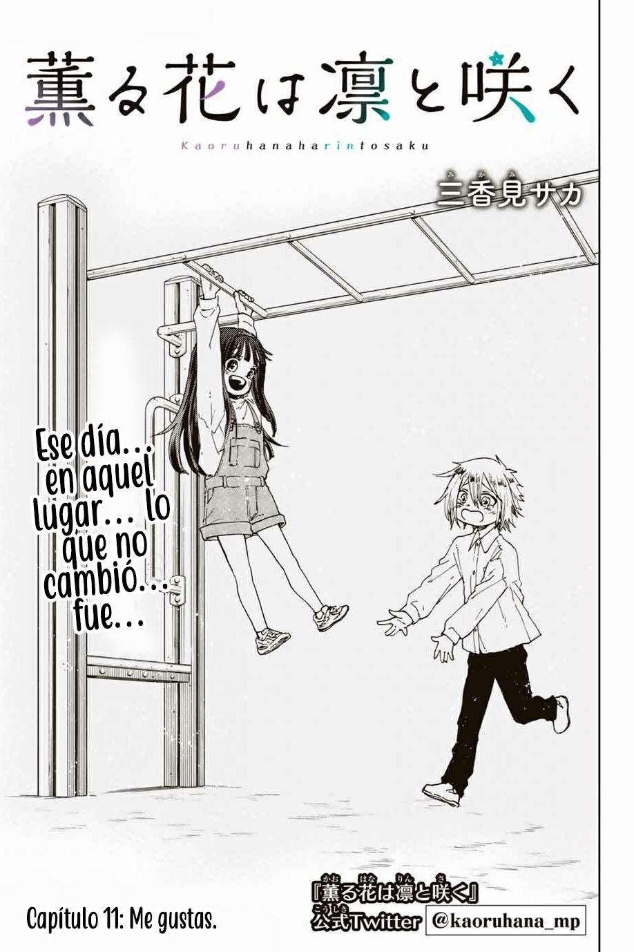 Kaoru Hana Wa Rin To Saku Capitulo 11 página 3