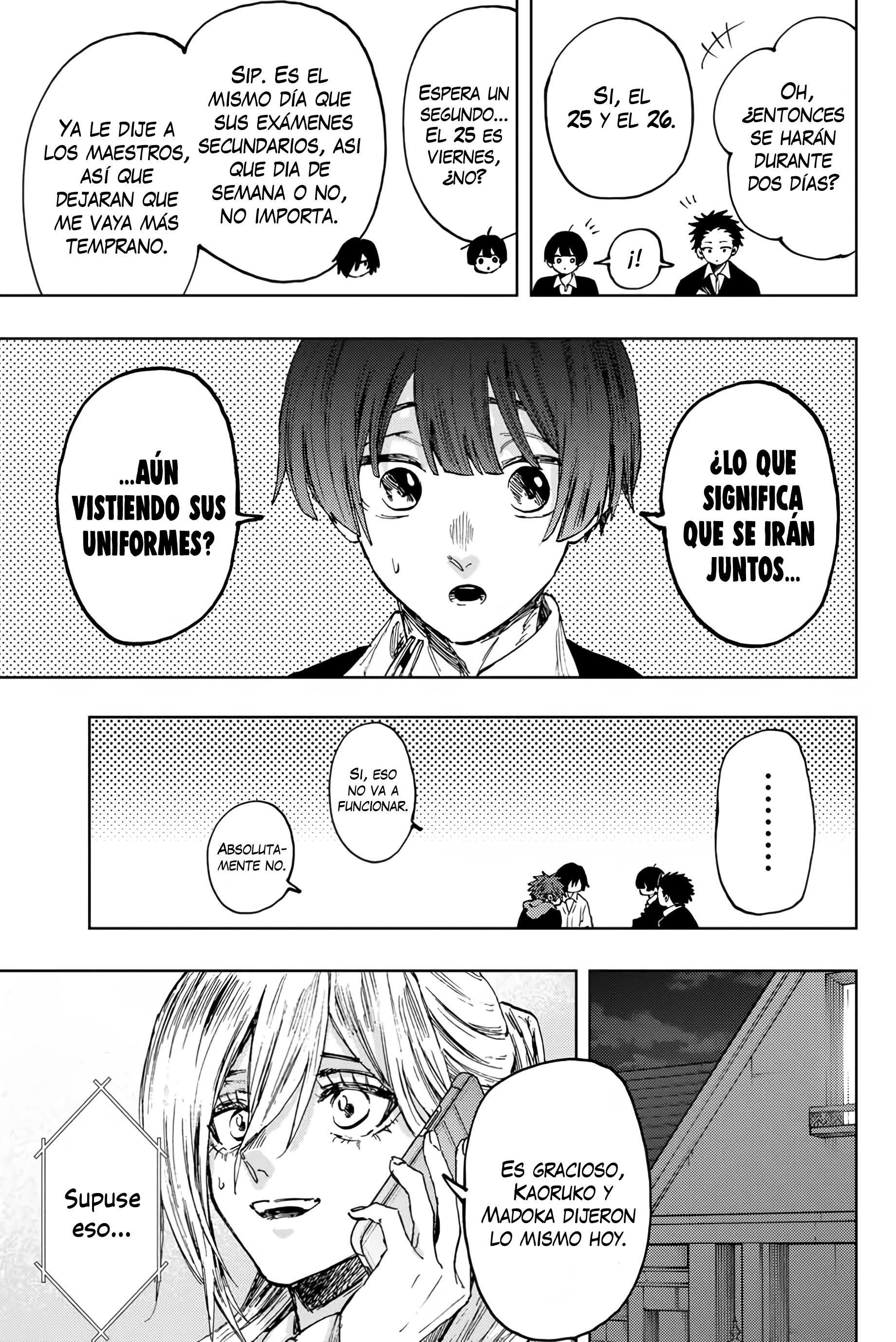 Kaoru Hana Wa Rin To Saku Capitulo 112 página 10