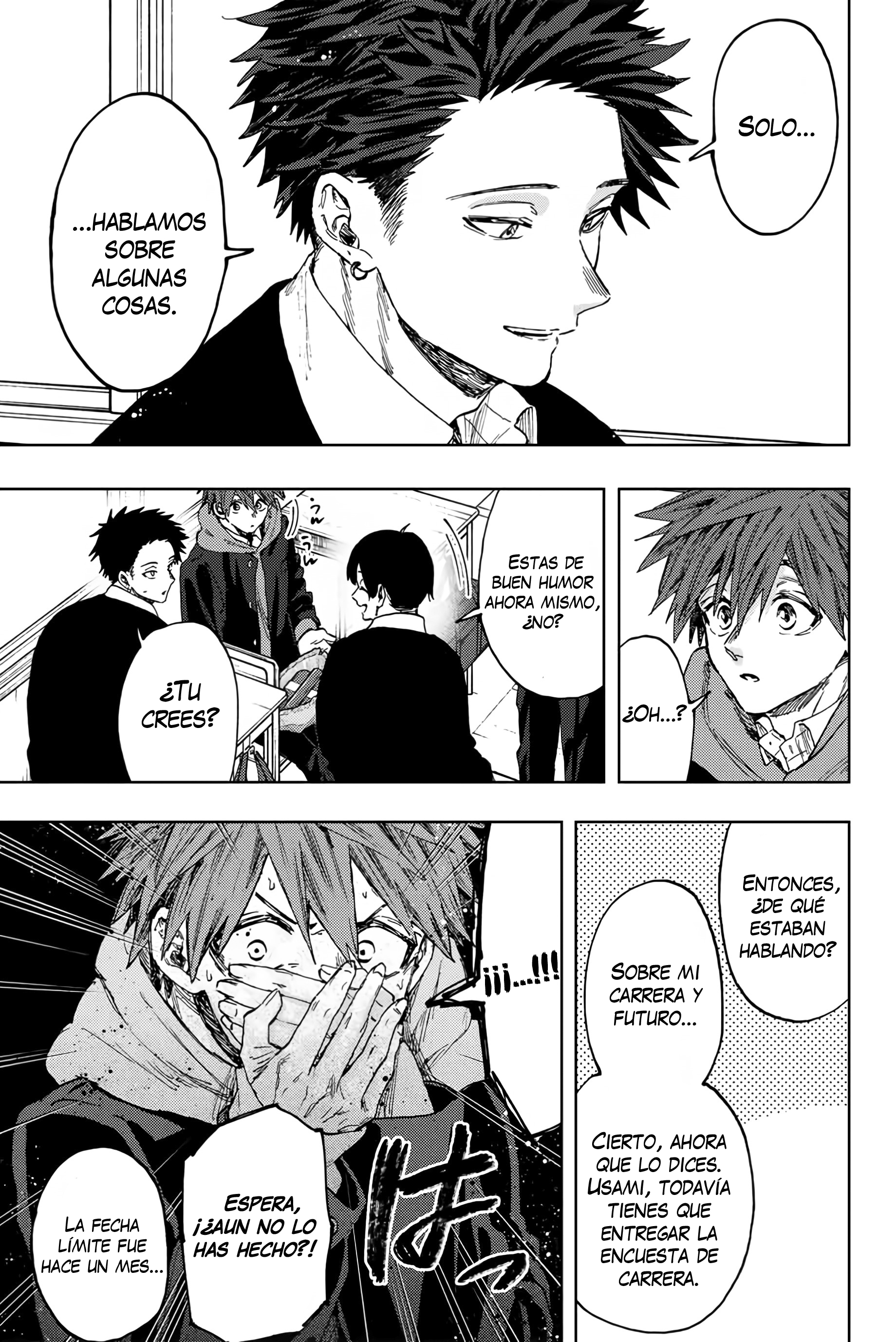 Kaoru Hana Wa Rin To Saku Capitulo 112 página 4