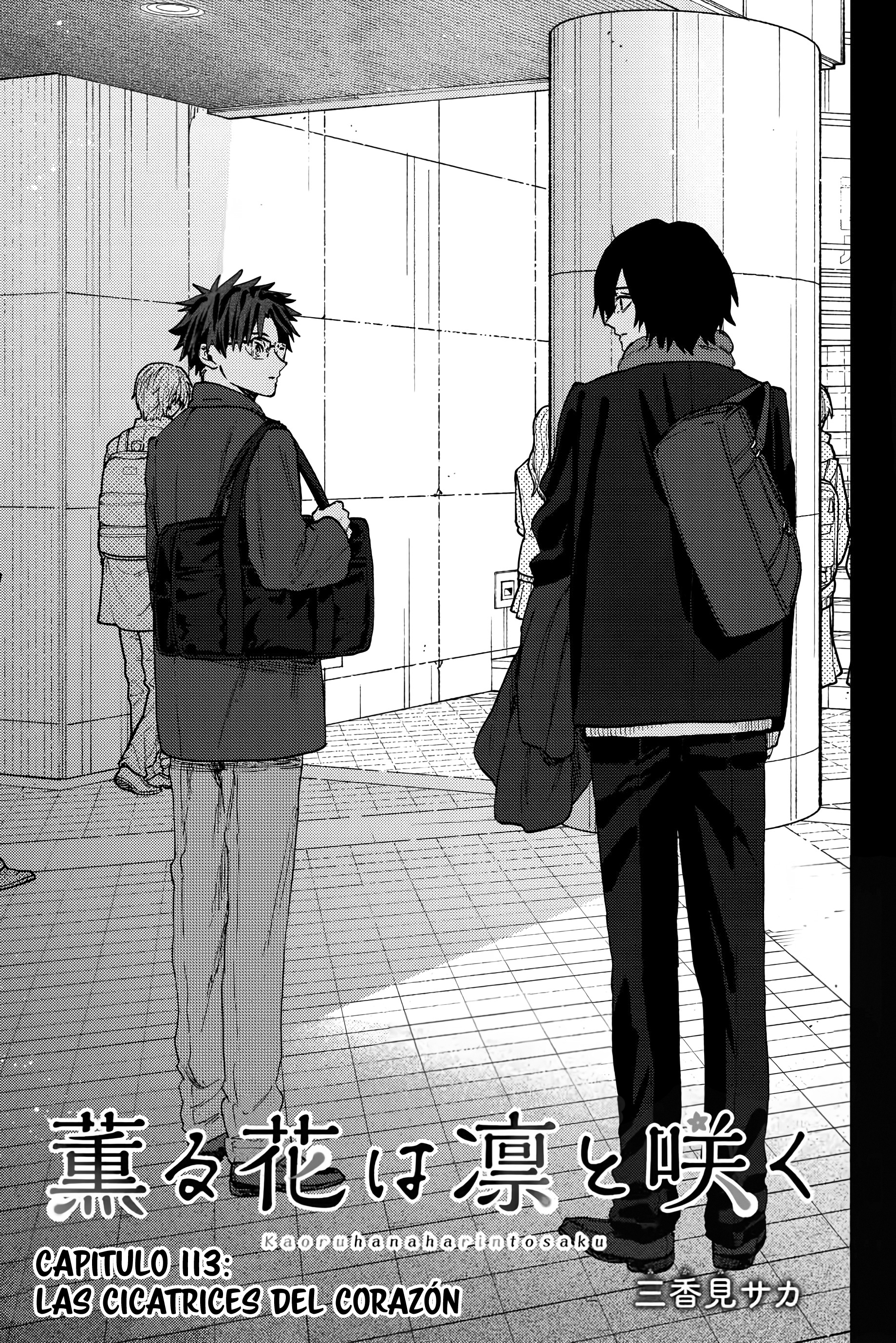 Kaoru Hana Wa Rin To Saku Capitulo 113 página 4
