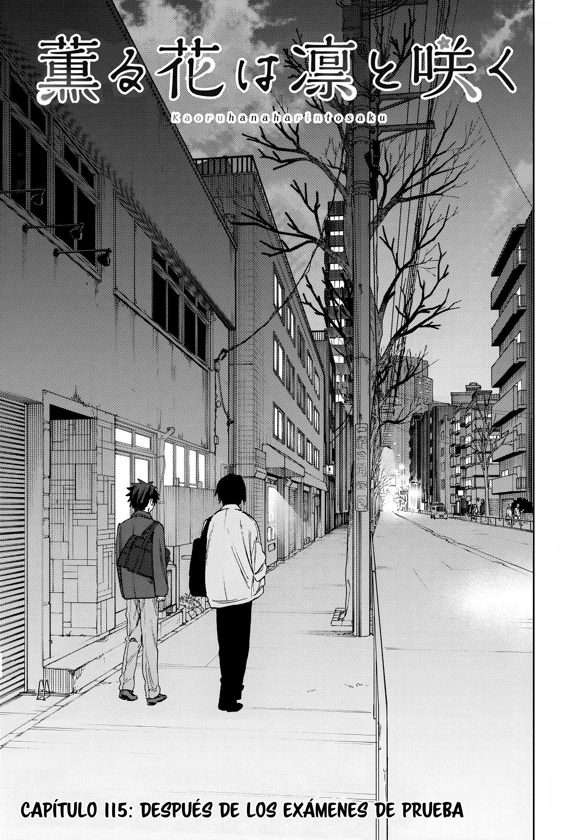 Kaoru Hana Wa Rin To Saku Capitulo 115 página 2