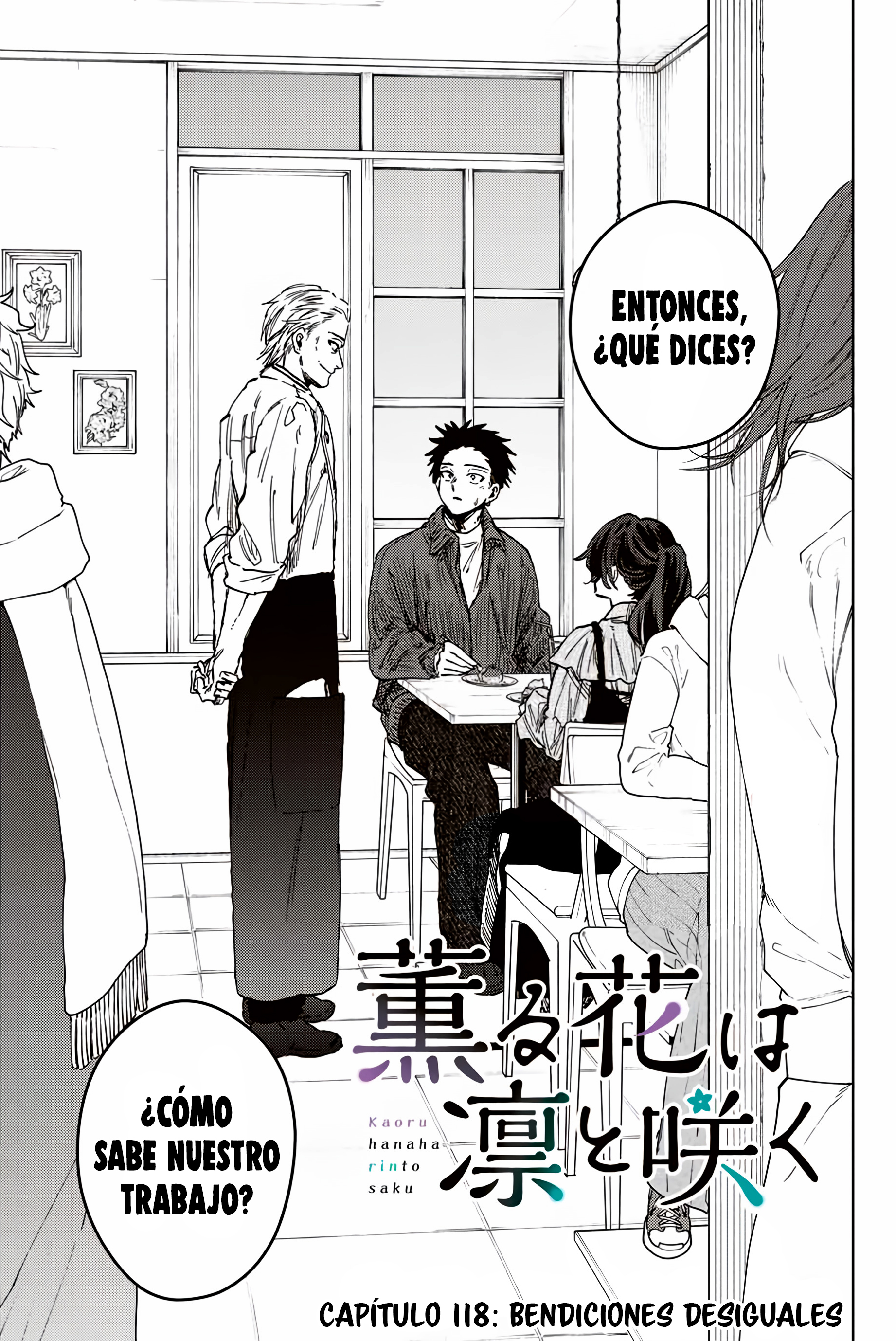 Kaoru Hana Wa Rin To Saku Capitulo 118 página 2