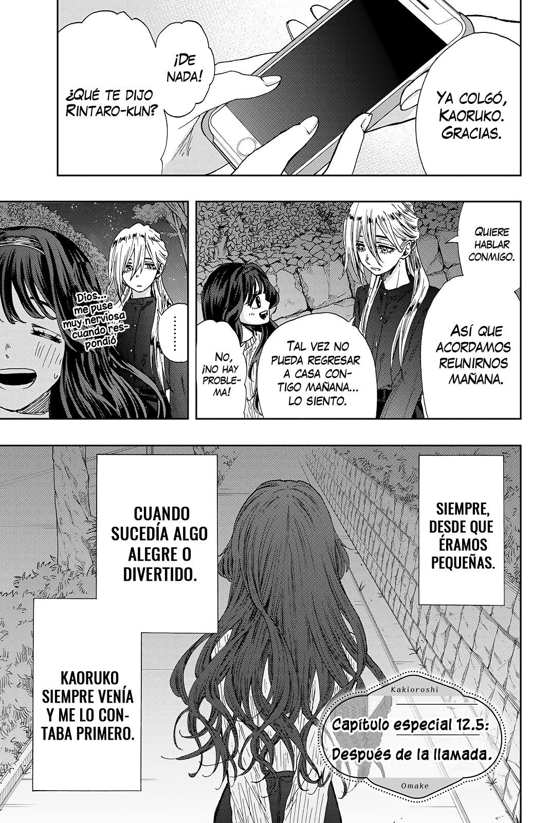 Kaoru Hana Wa Rin To Saku Capitulo 12.5 página 2