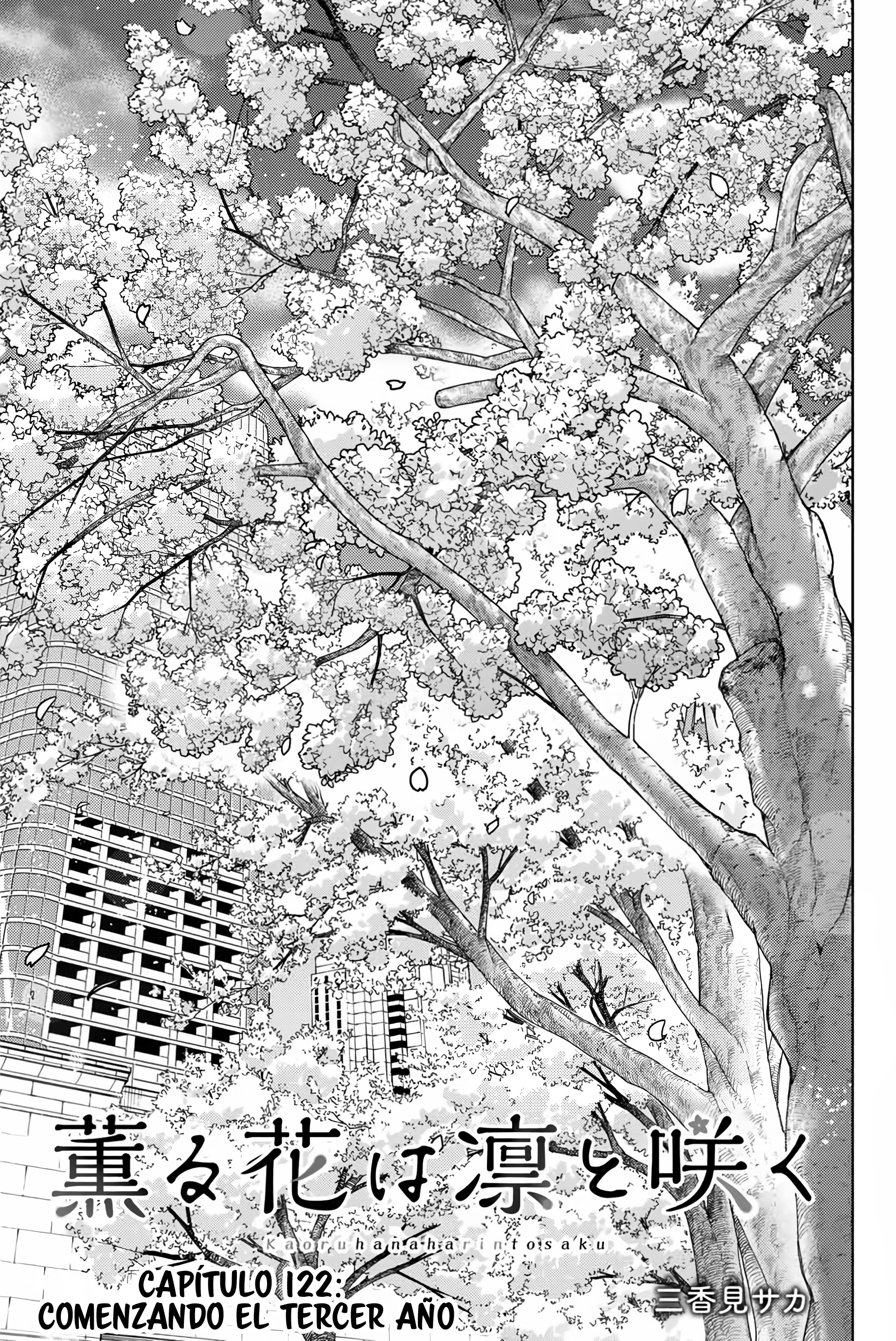 Kaoru Hana Wa Rin To Saku Capitulo 122 página 2