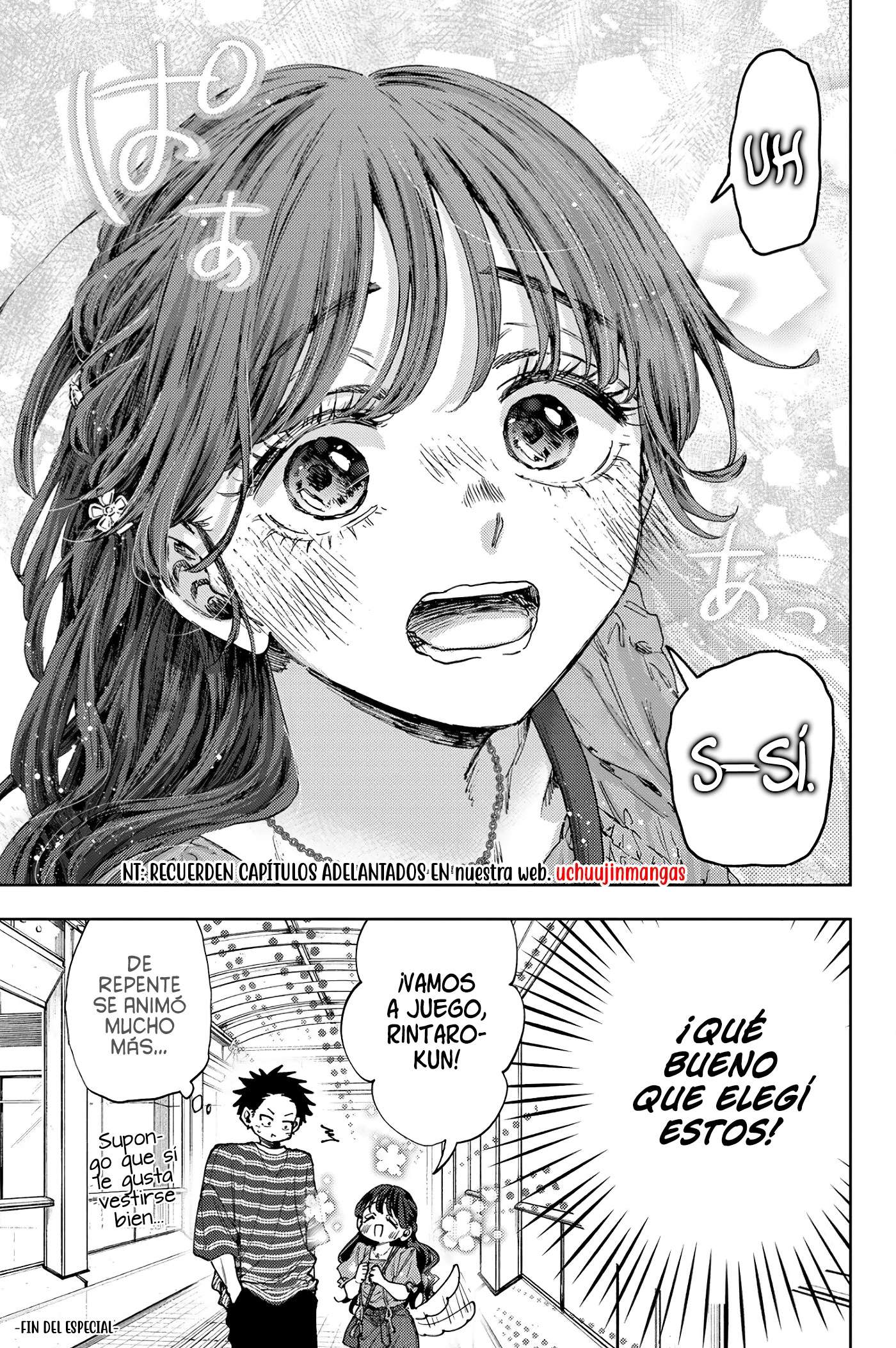 Kaoru Hana Wa Rin To Saku Capitulo 127.5 página 18