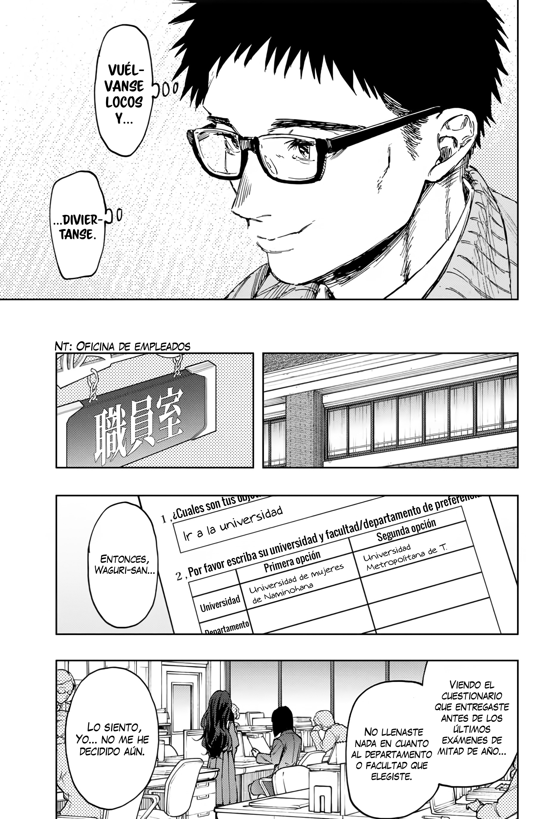 Kaoru Hana Wa Rin To Saku Capitulo 127 página 18