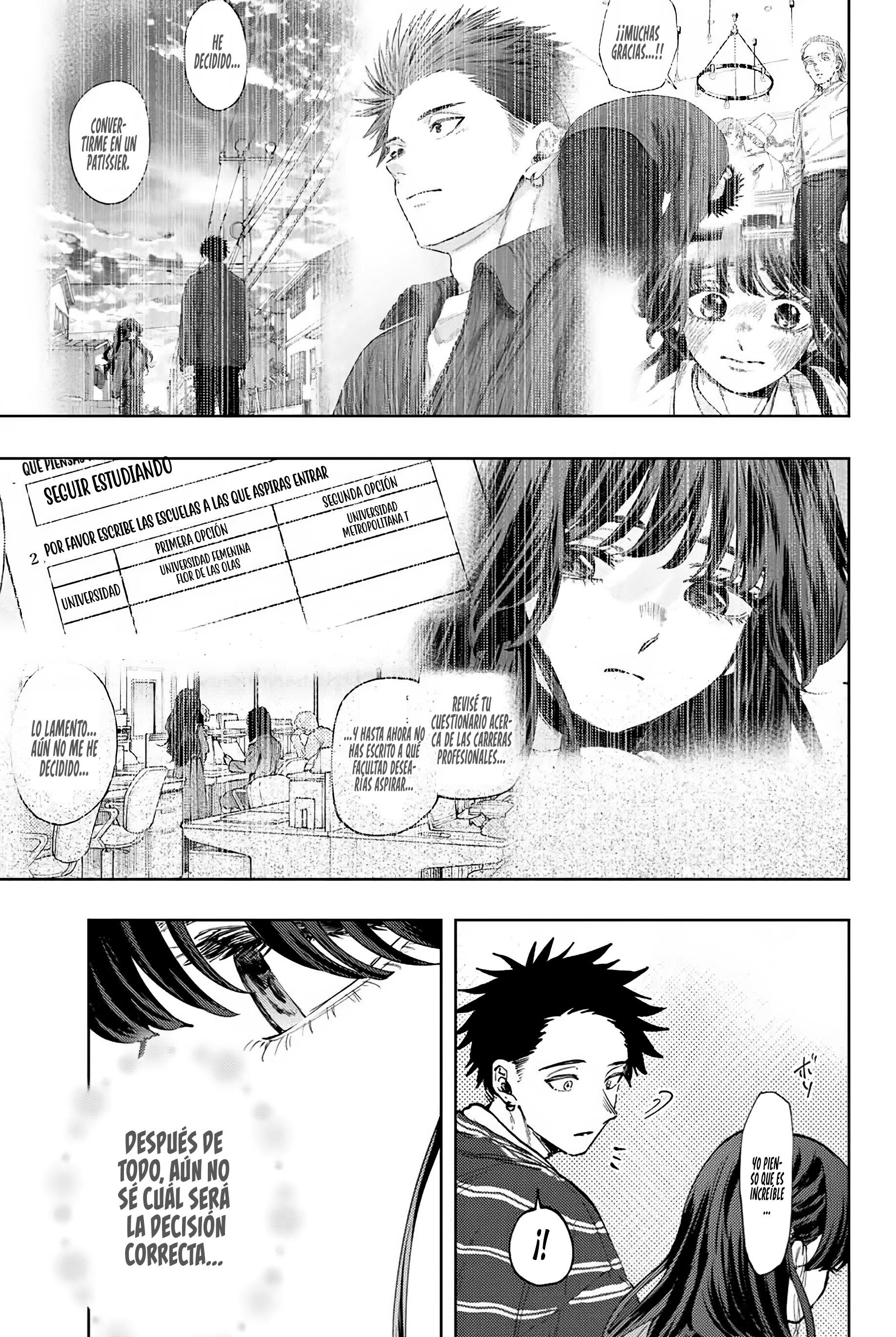 Kaoru Hana Wa Rin To Saku Capitulo 128 página 14
