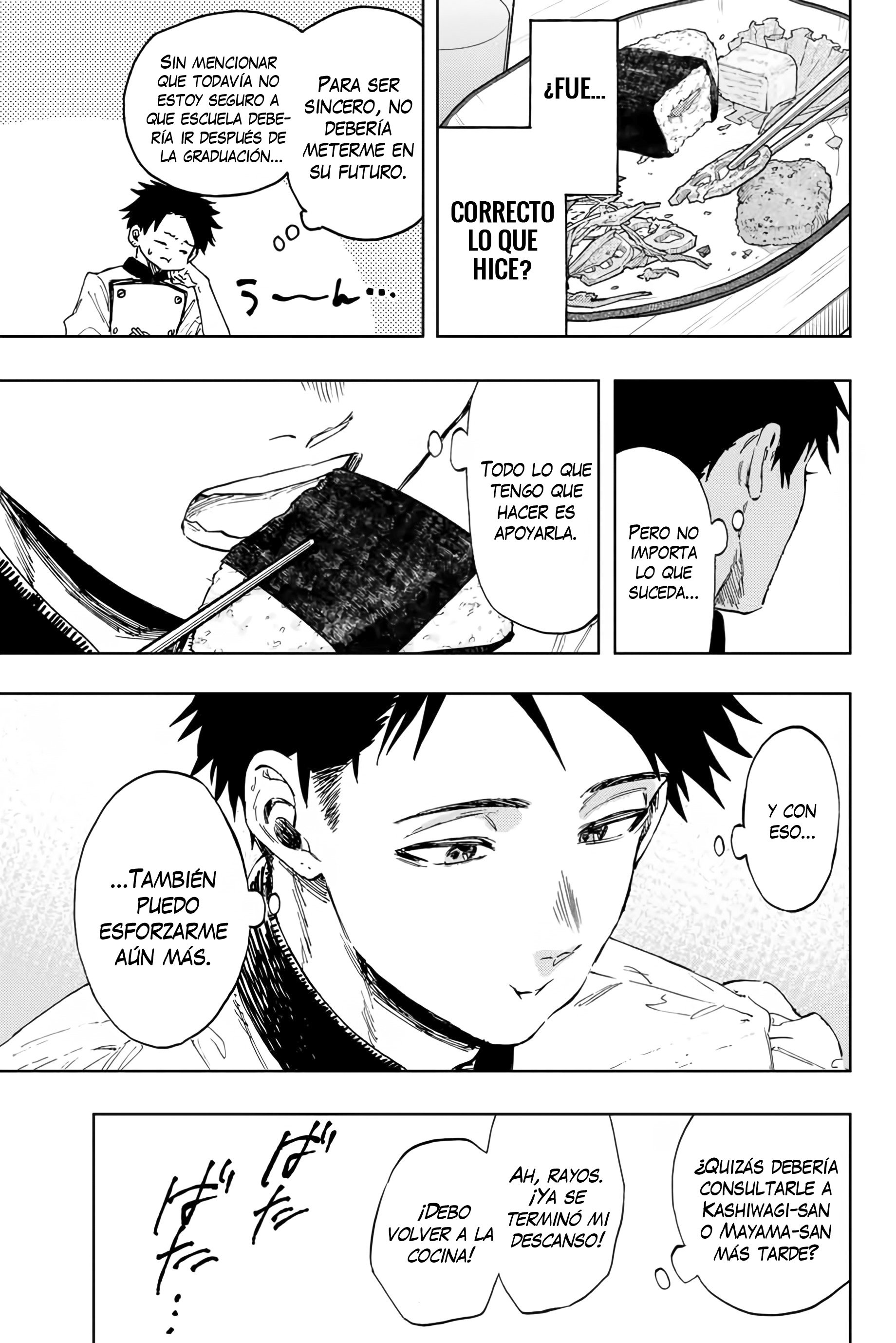 Kaoru Hana Wa Rin To Saku Capitulo 131 página 4