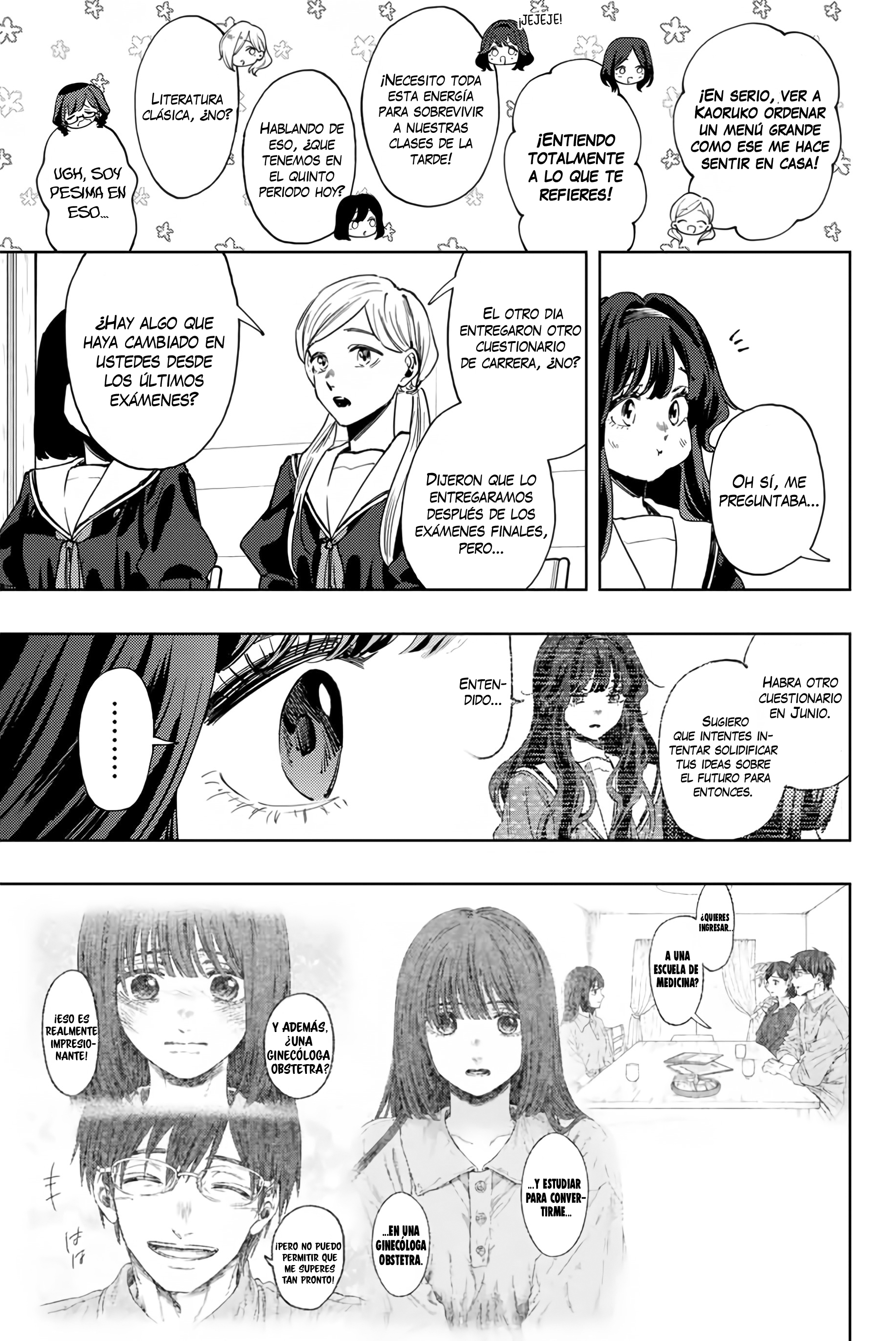 Kaoru Hana Wa Rin To Saku Capitulo 132 página 4