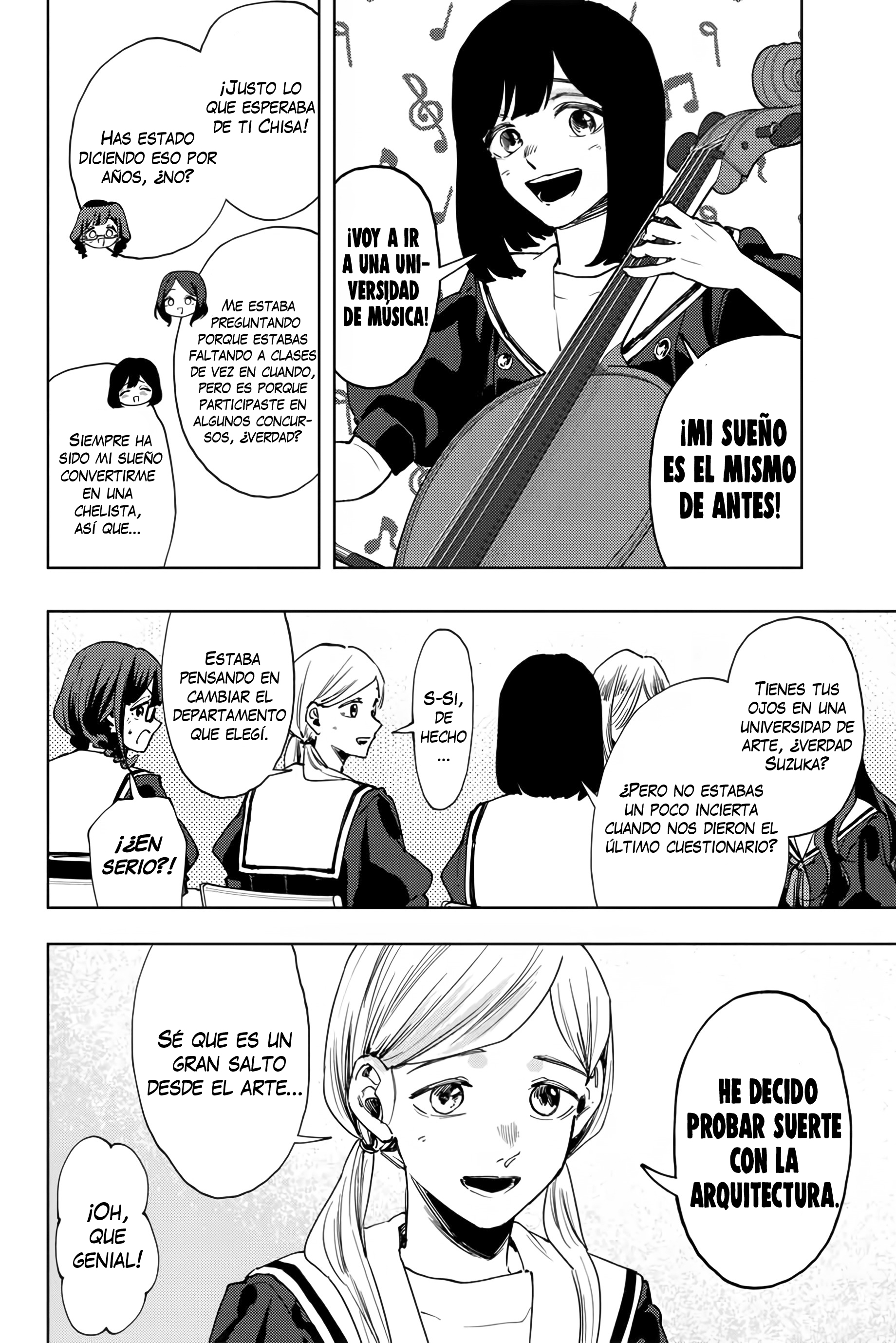 Kaoru Hana Wa Rin To Saku Capitulo 132 página 5