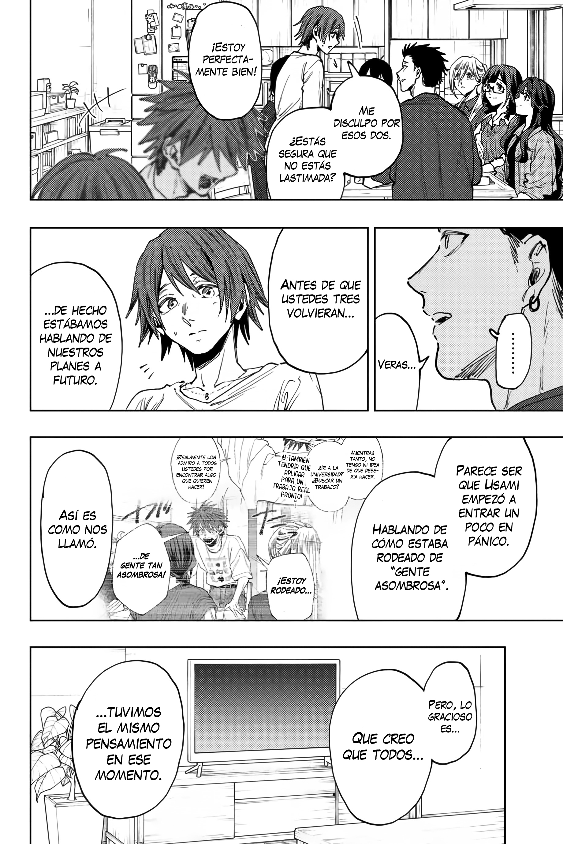 Kaoru Hana Wa Rin To Saku Capitulo 133 página 15