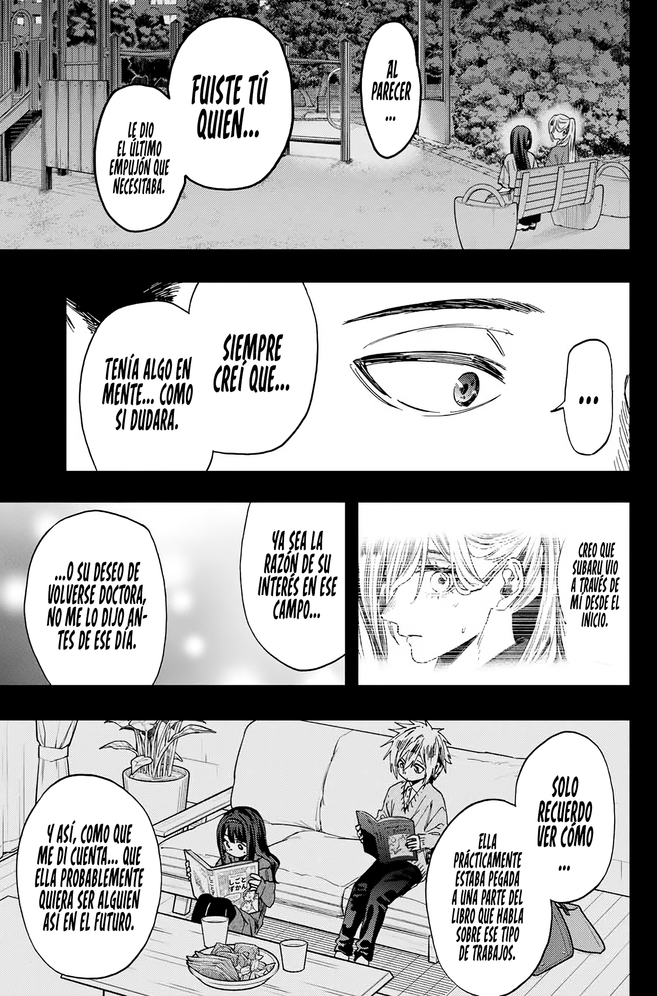 Kaoru Hana Wa Rin To Saku Capitulo 135 página 14