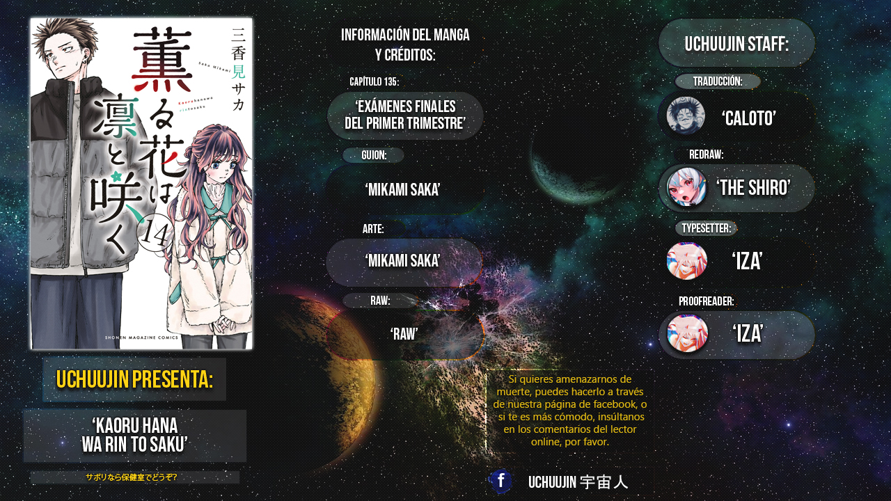 Kaoru Hana Wa Rin To Saku Capitulo 135 página 2