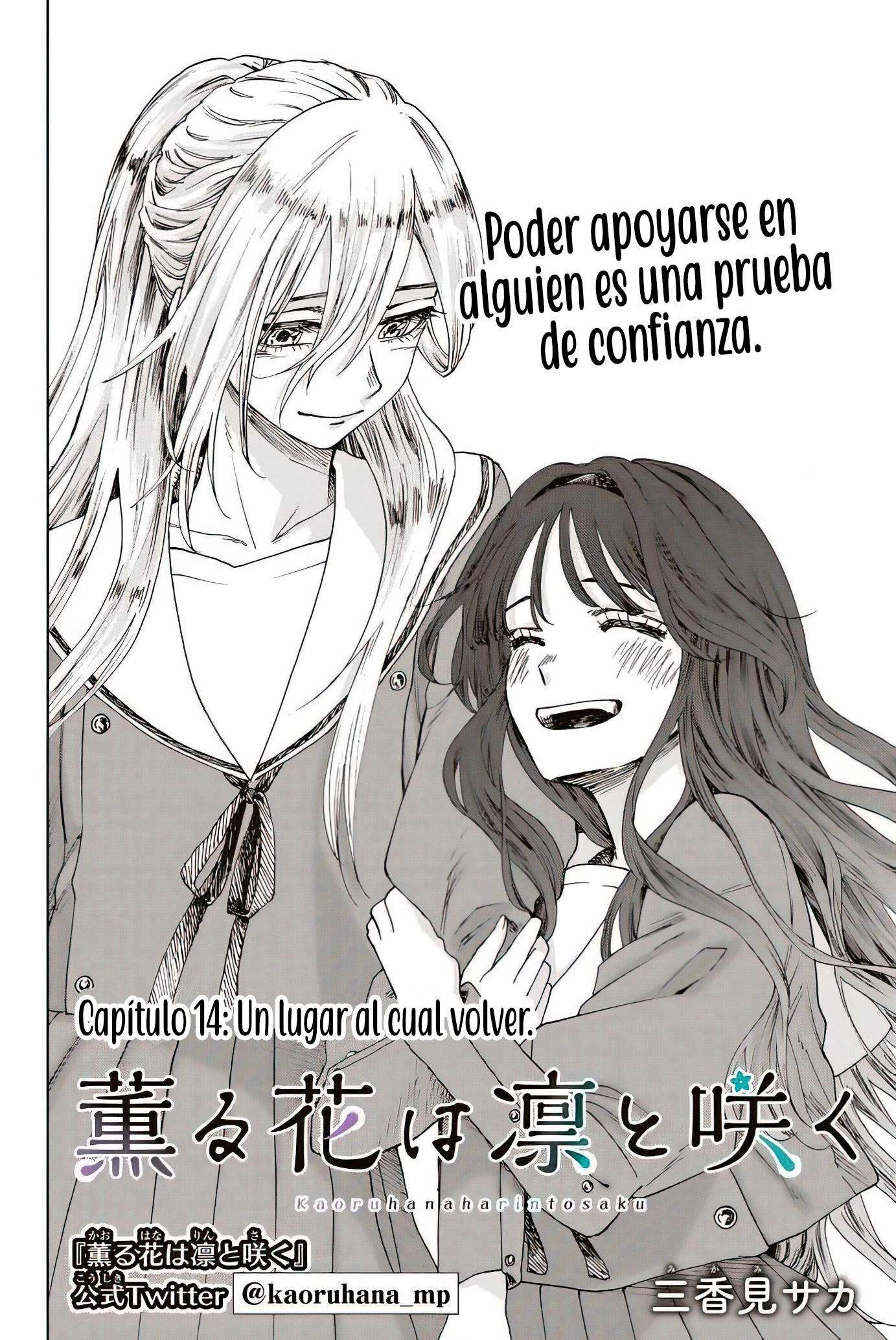 Kaoru Hana Wa Rin To Saku Capitulo 14 página 4