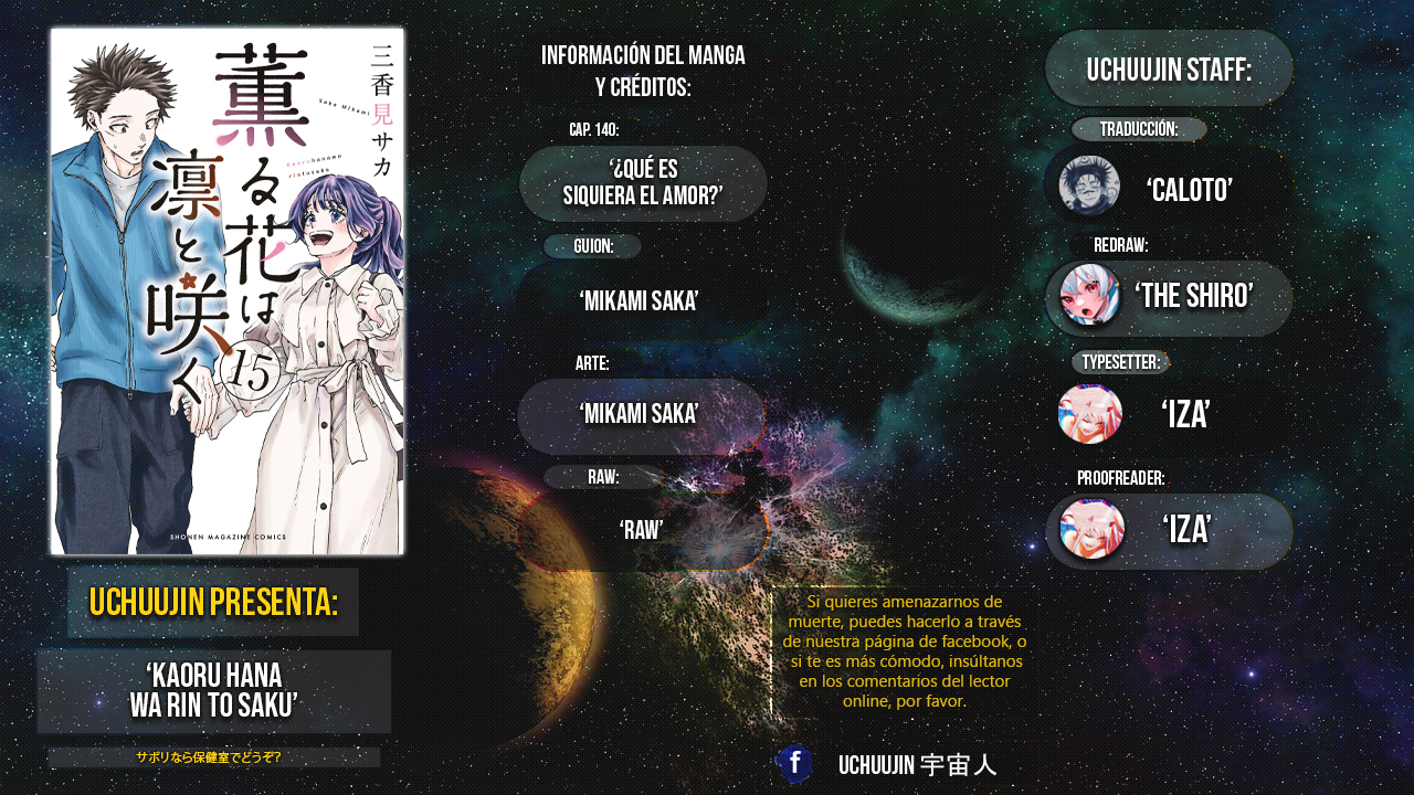 Kaoru Hana Wa Rin To Saku Capitulo 140 página 2