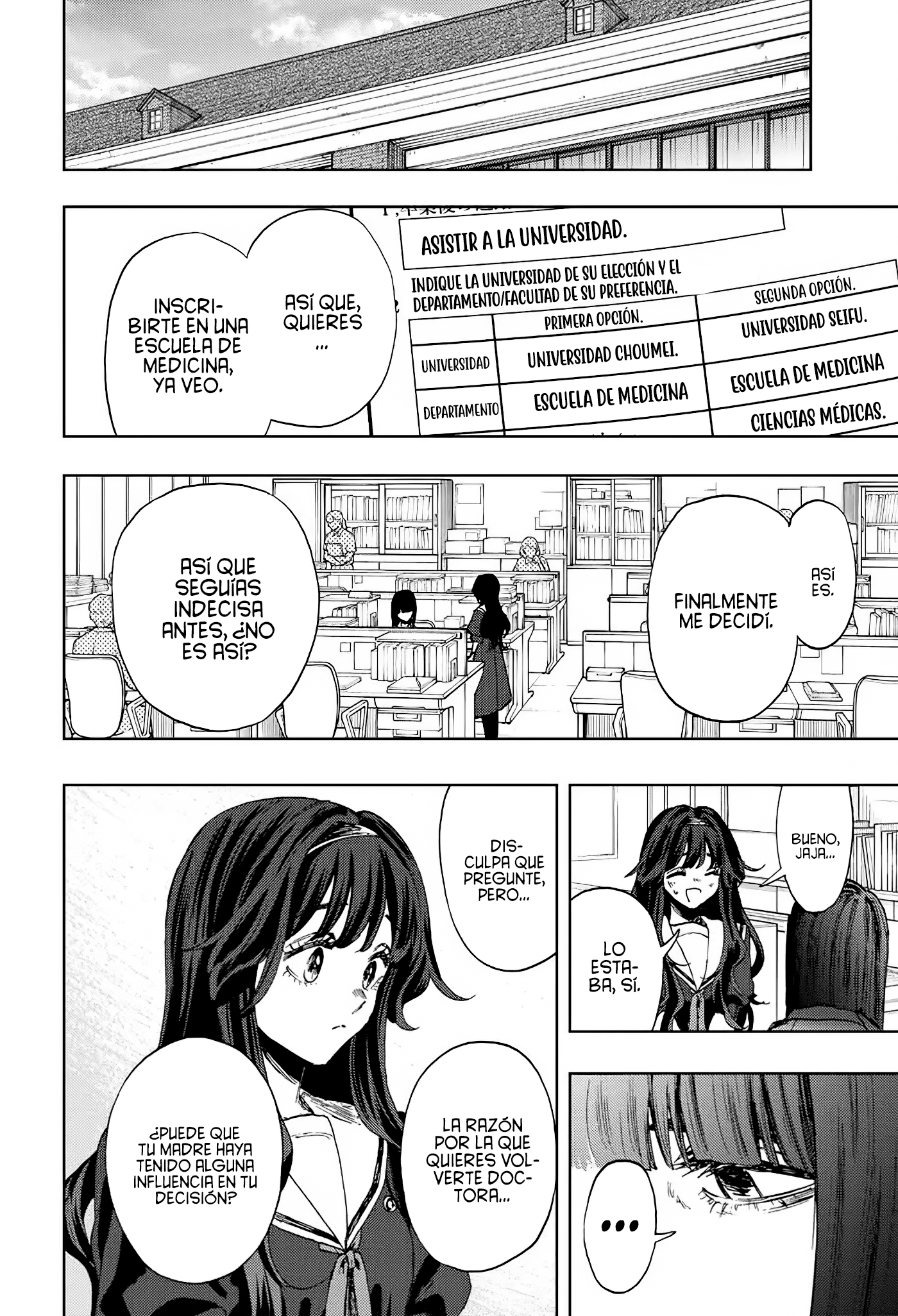 Kaoru Hana Wa Rin To Saku Capitulo 140 página 6