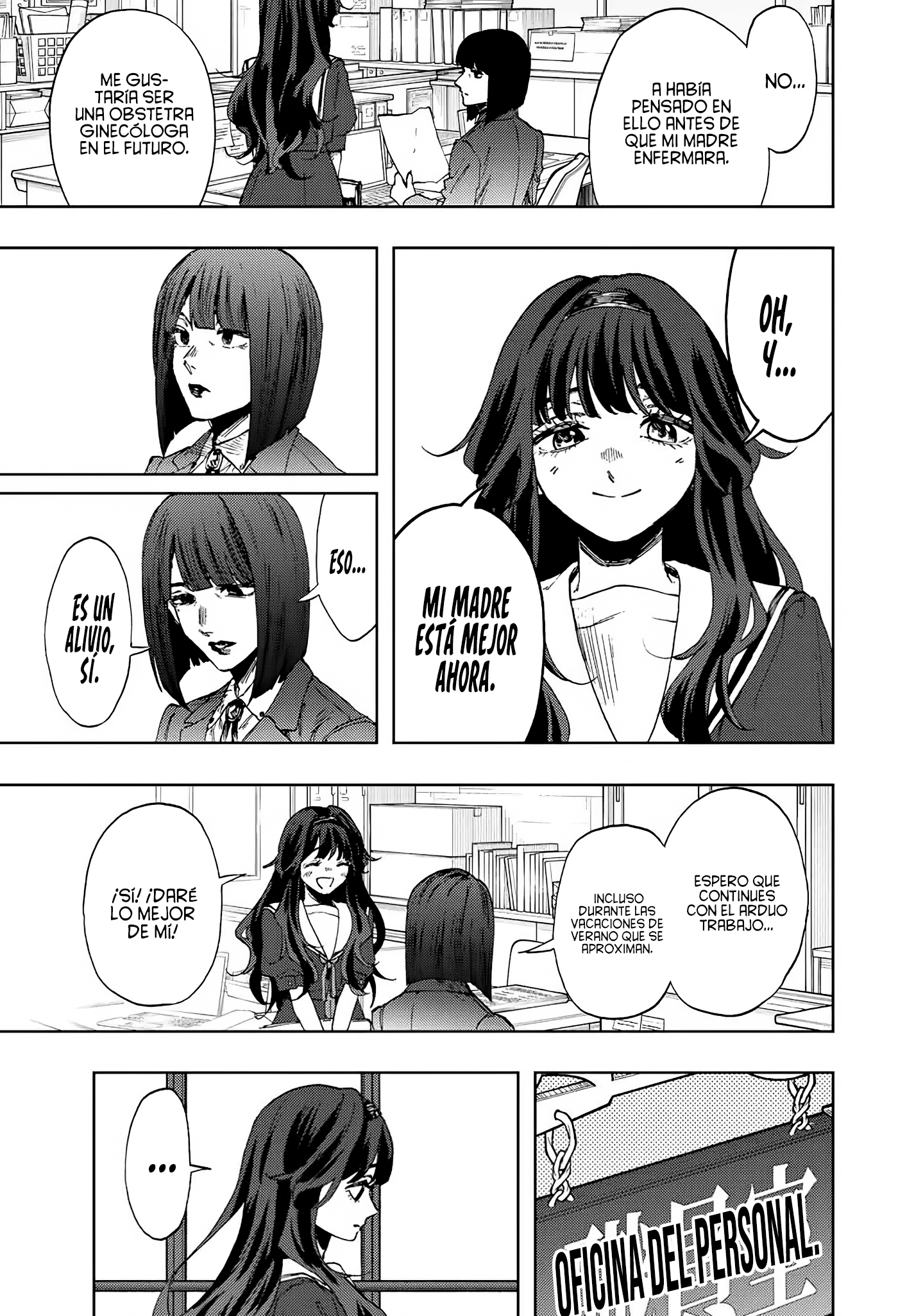 Kaoru Hana Wa Rin To Saku Capitulo 140 página 7